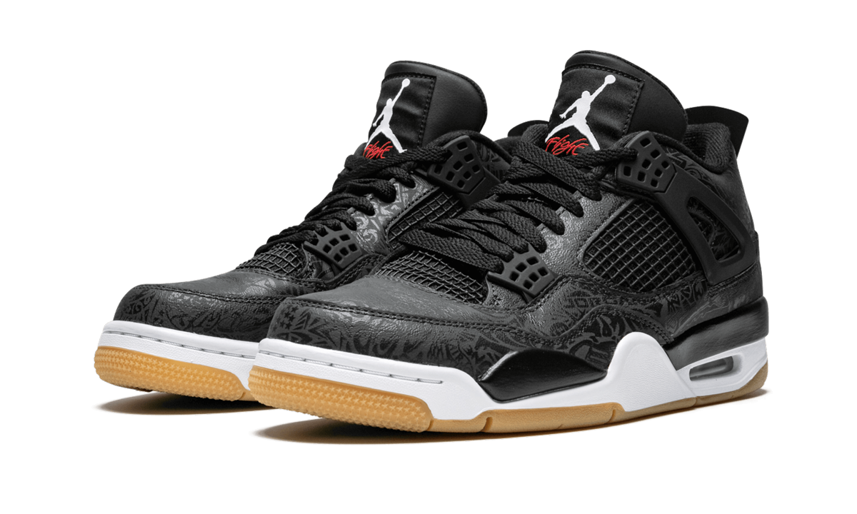 Air Jordan 4 Retro Laser Black Gum - Bucharest Kicks