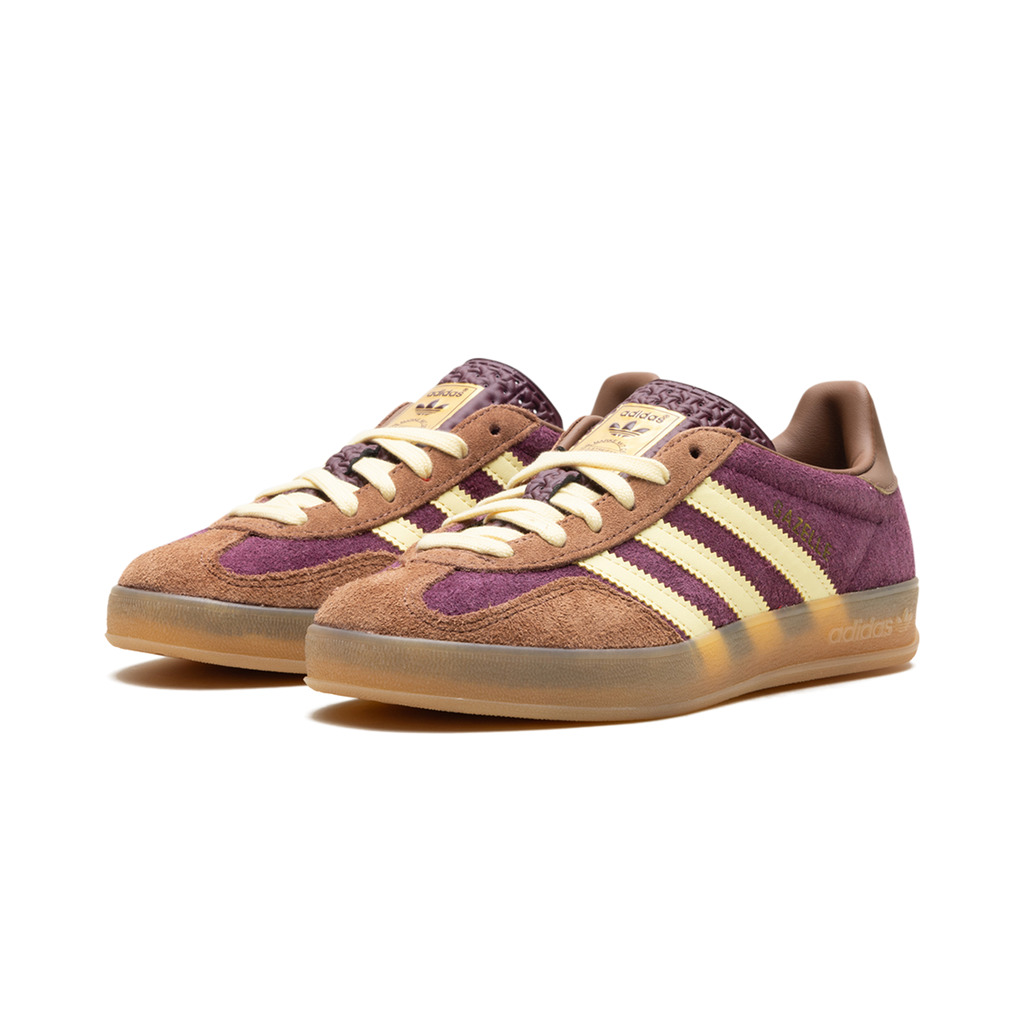 Adidas Gazelle Indoor Maroon Almost Yellow - Bucharest Kicks