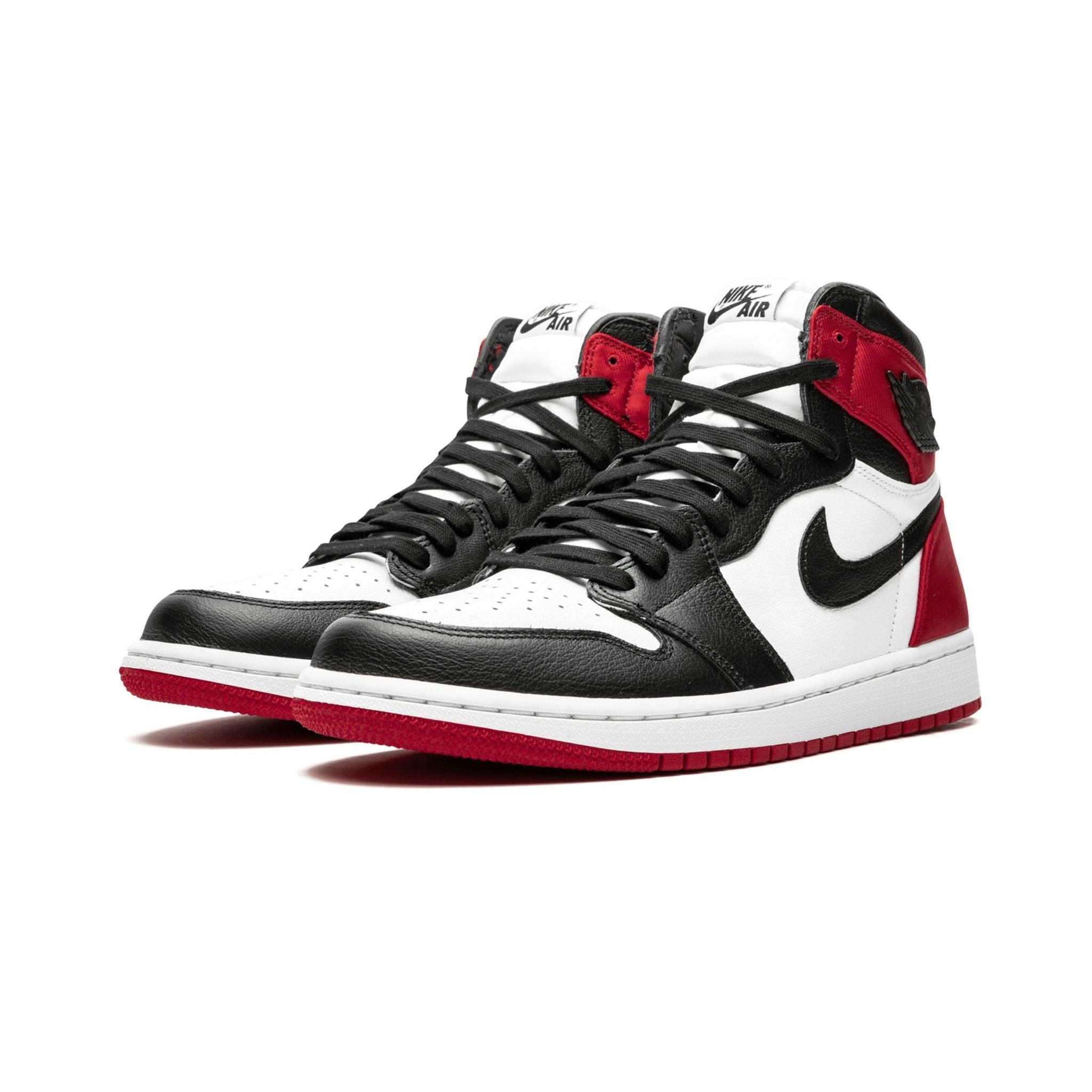 Air Jordan 1 Retro High Satin Black Toe - Bucharest Kicks