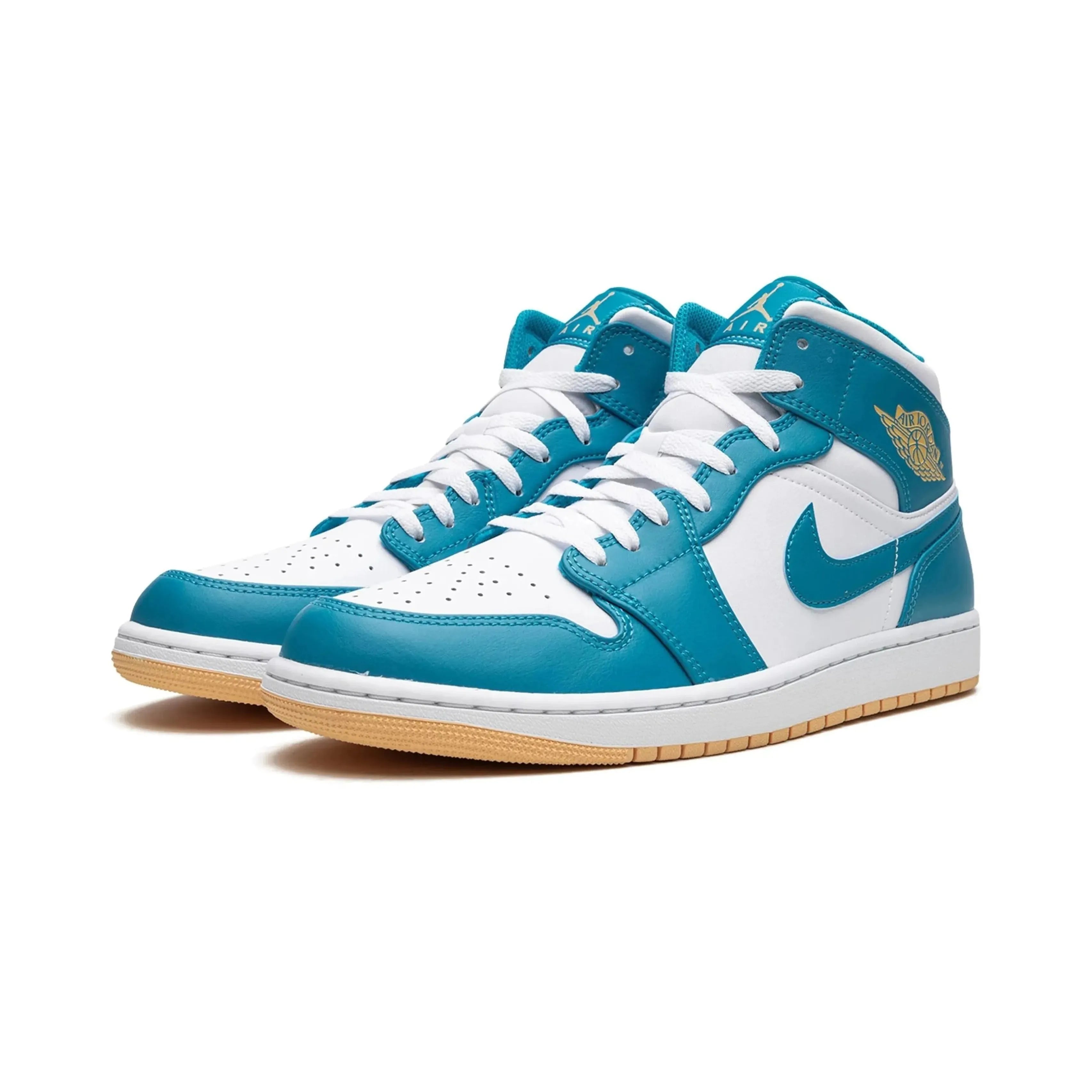Air Jordan 1 Retro Mid Aquatone - Bucharest Kicks