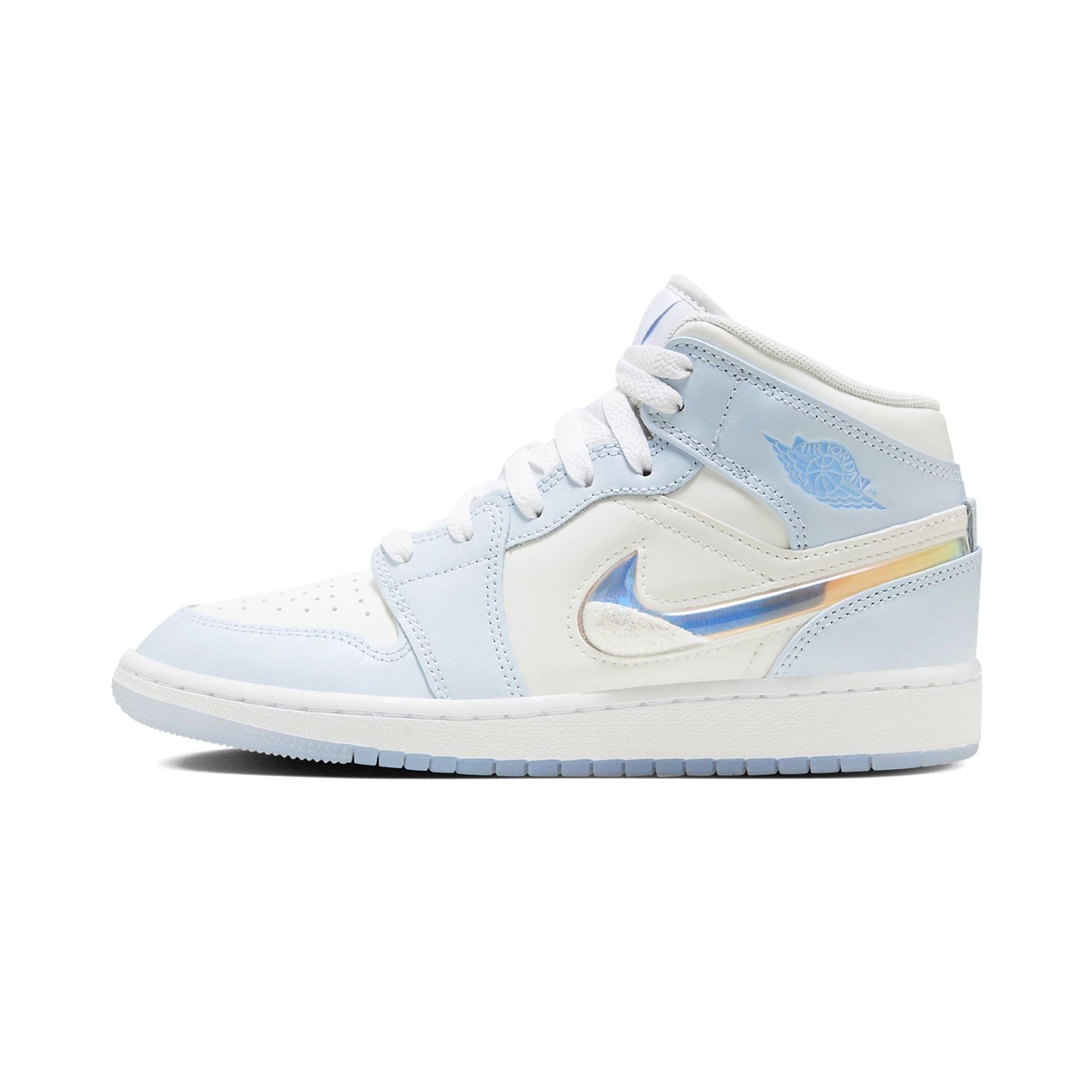 Air Jordan 1 Retro Mid Glitter Swoosh - Bucharest Kicks