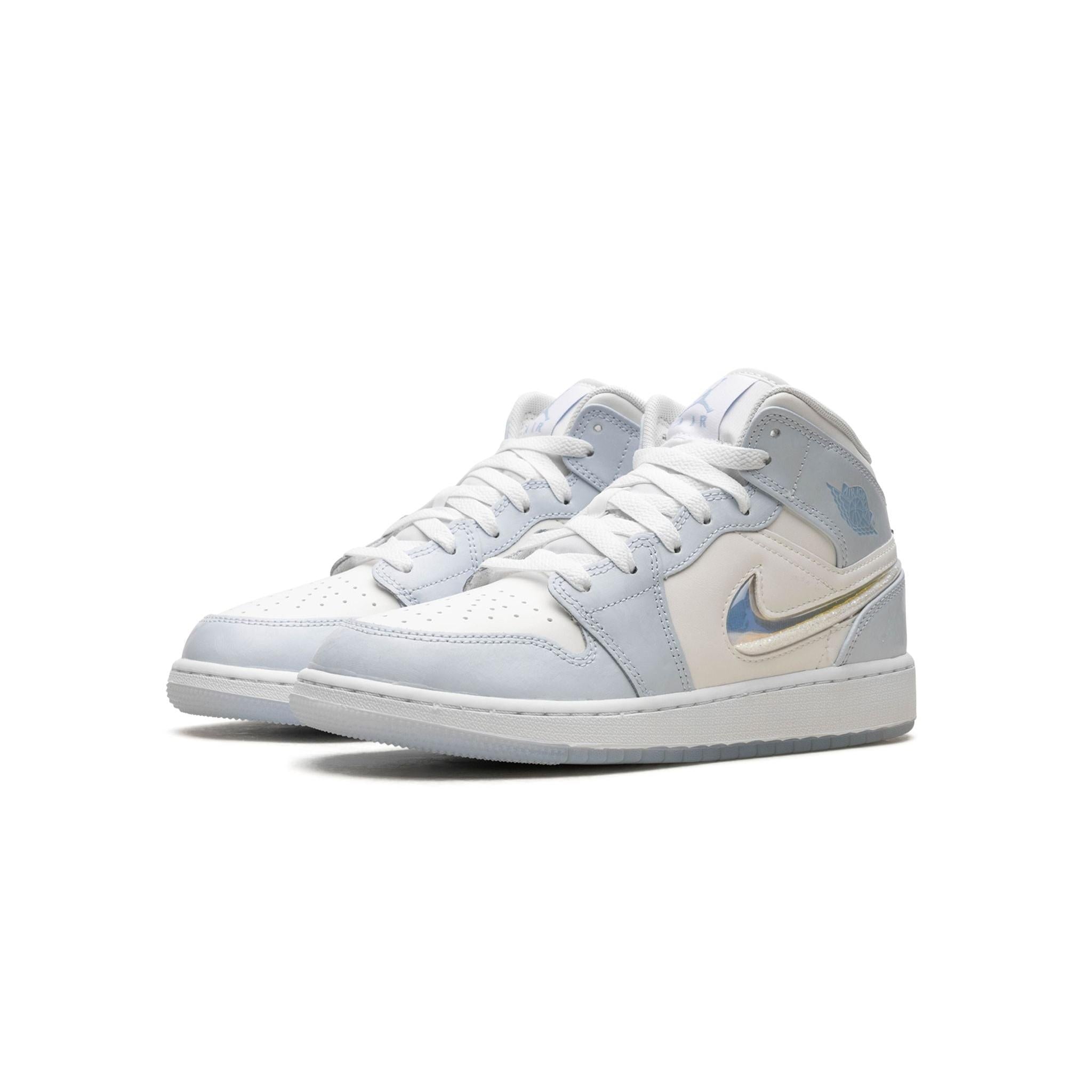 Air Jordan 1 Retro Mid Glitter Swoosh - Bucharest Kicks