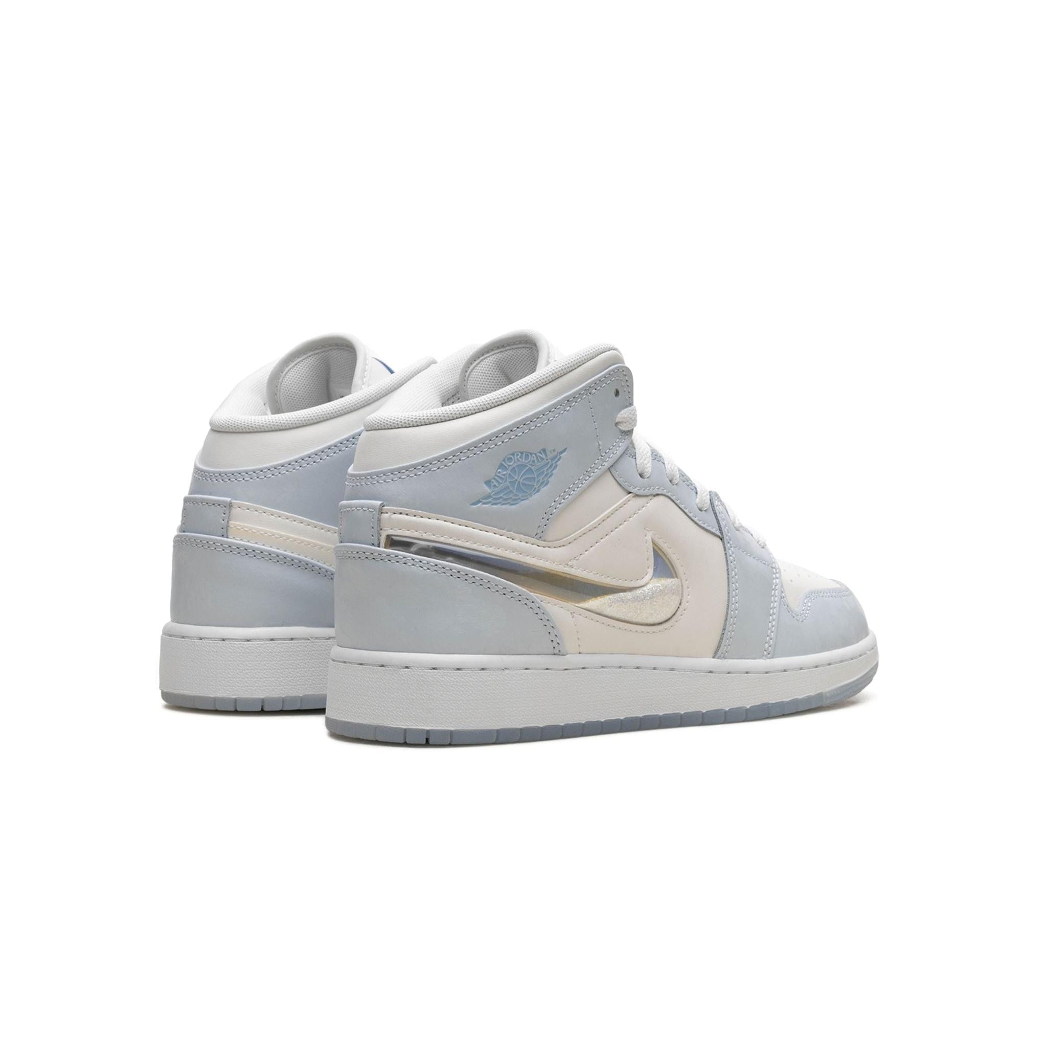 Air Jordan 1 Retro Mid Glitter Swoosh - Bucharest Kicks
