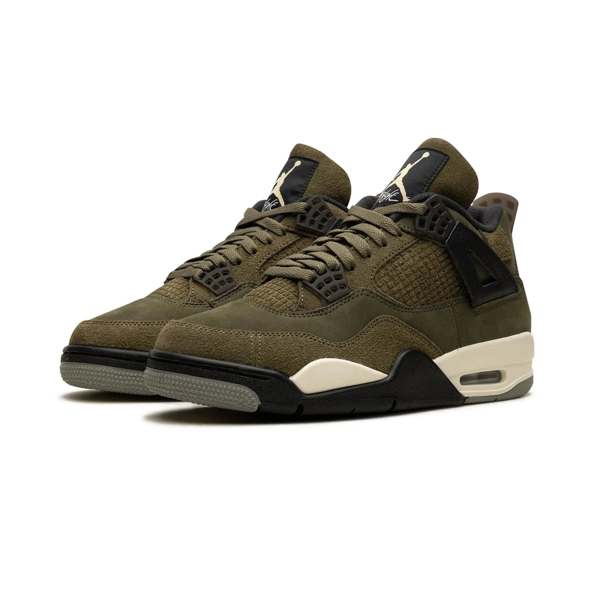 Air Jordan 4 Retro Craft Medium Olive - Bucharest Kicks