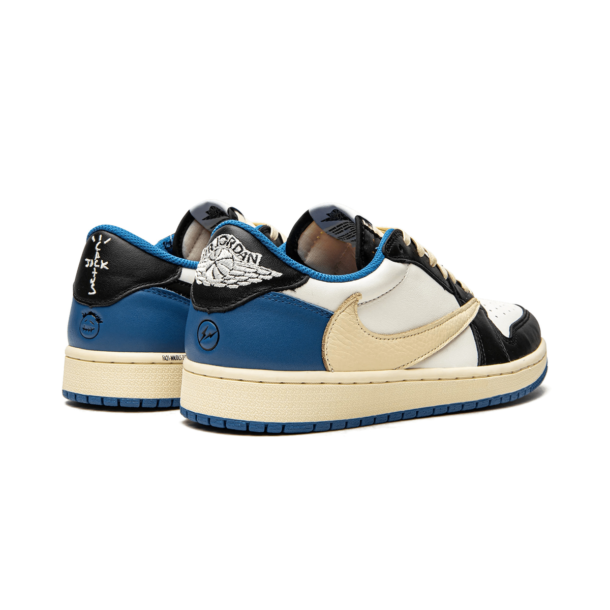 Fragment Design x Travis Scott x Air Jordan 1 Retro Low - Bucharest Kicks