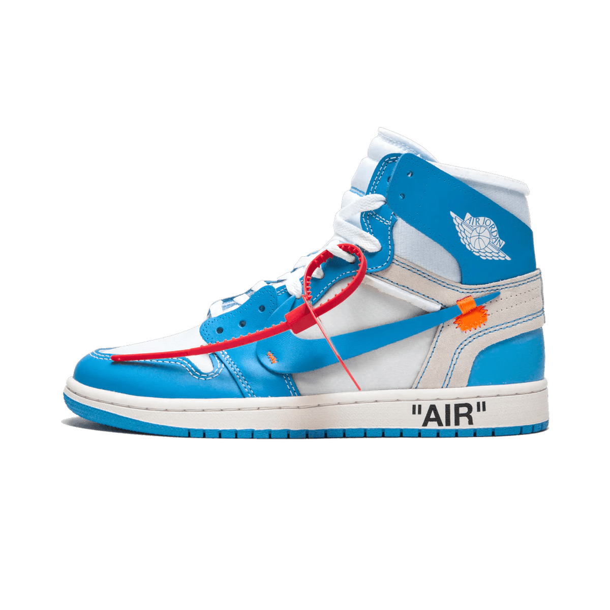 Jordan 1 Retro High Off - White University Blue - Bucharest Kicks