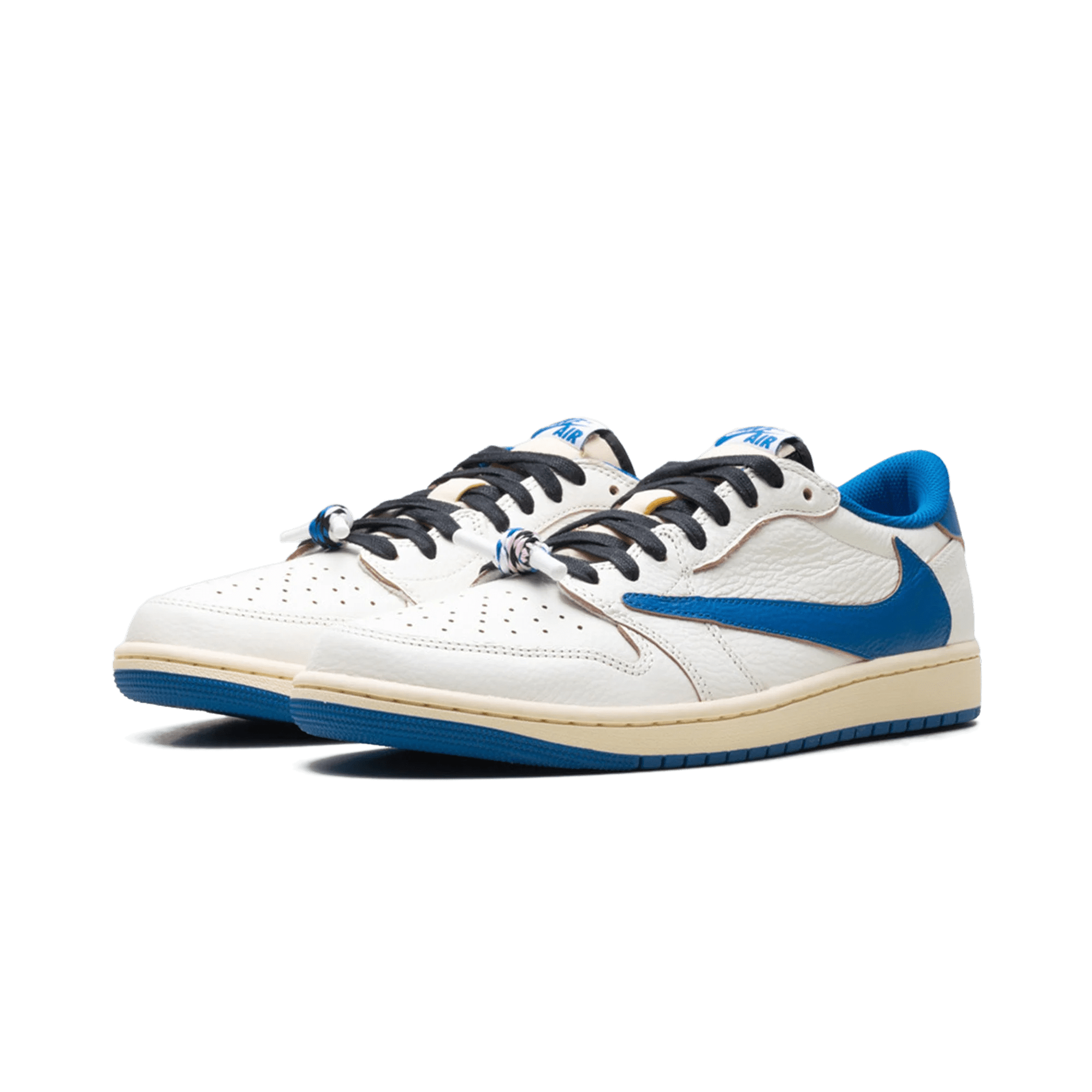 Jordan 1 Retro Low OG Fragment x Travis Scott Sail Military Blue - Bucharest Kicks