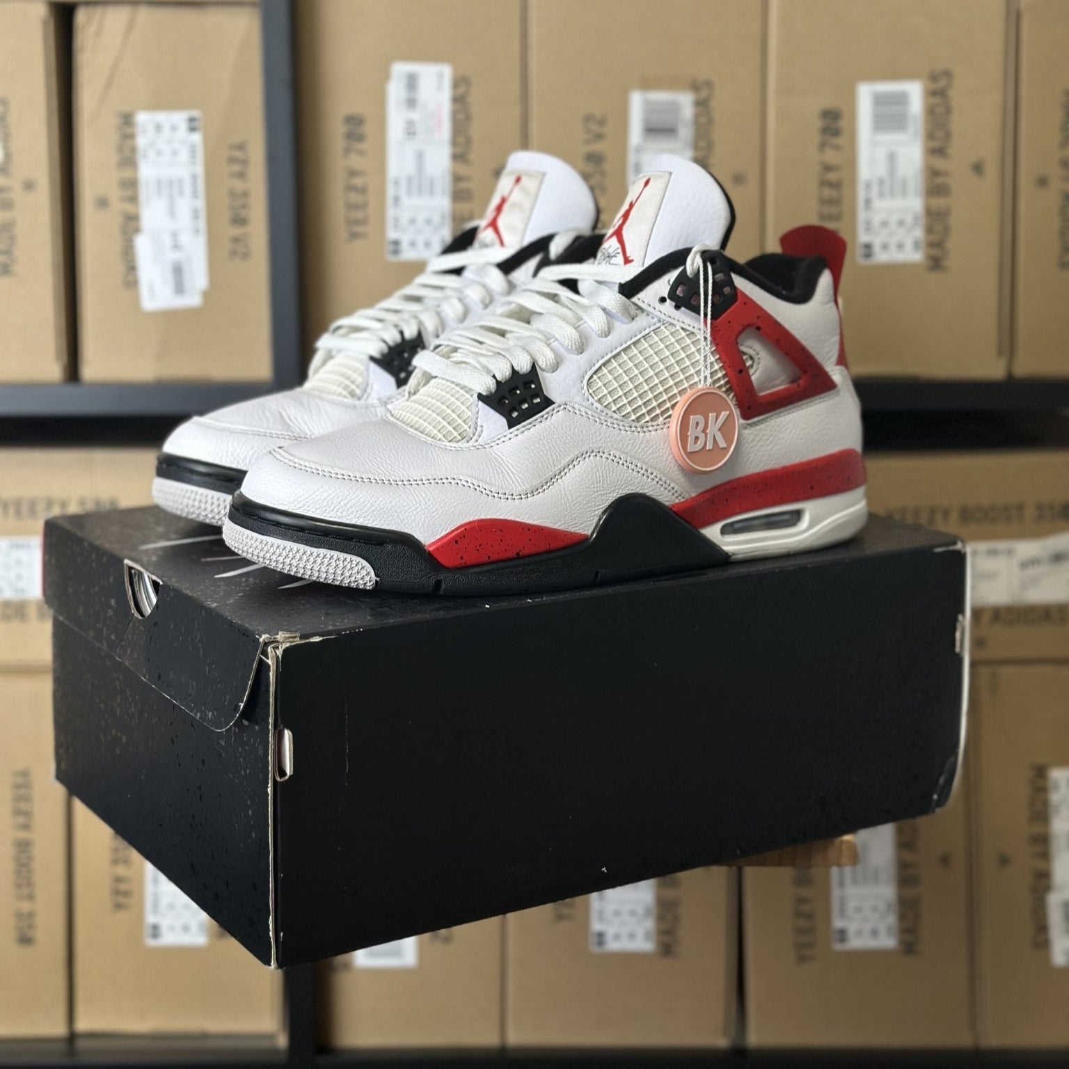 Jordan 4 Retro Red Cement - 45 - Bucharest Kicks
