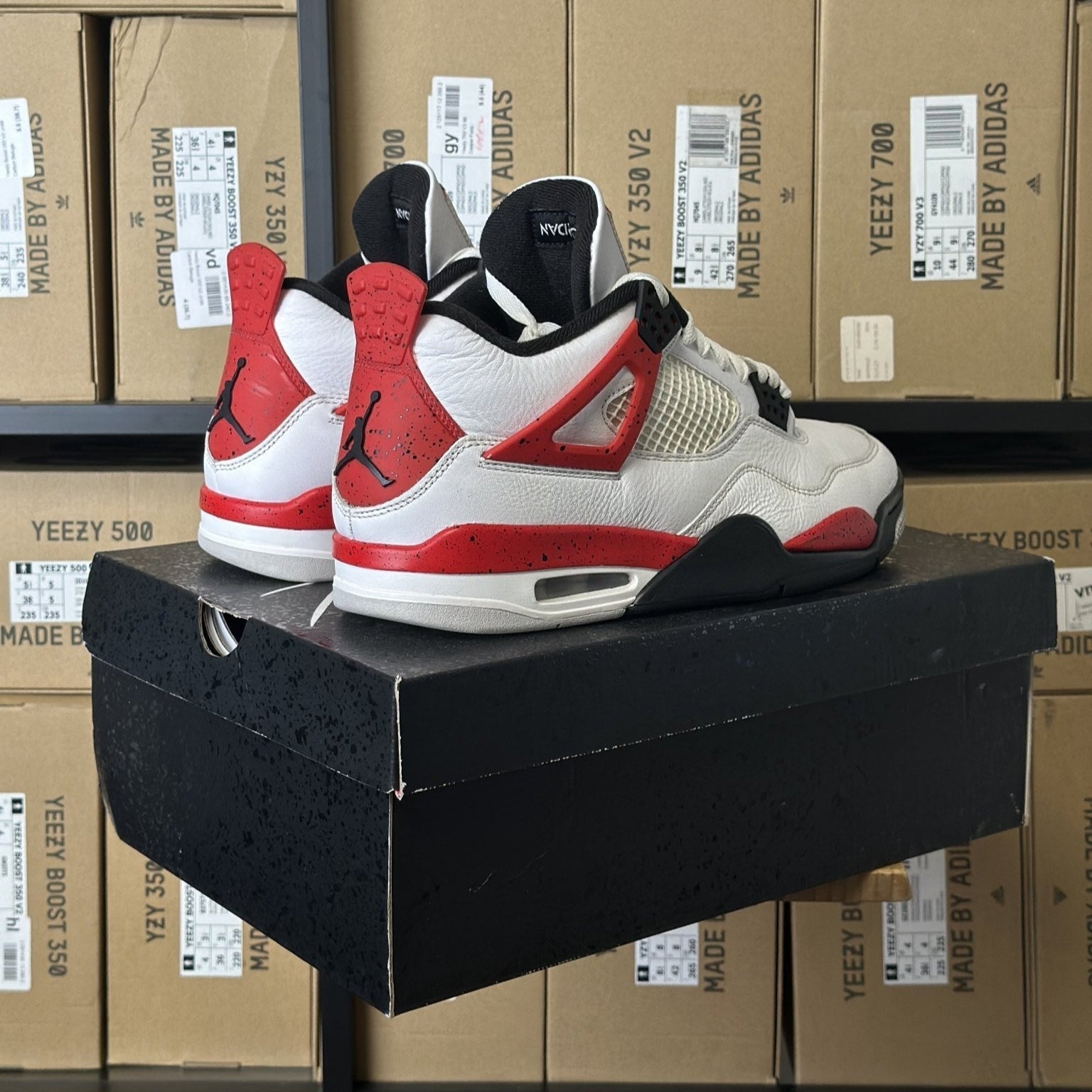Jordan 4 Retro Red Cement - 45 - Bucharest Kicks
