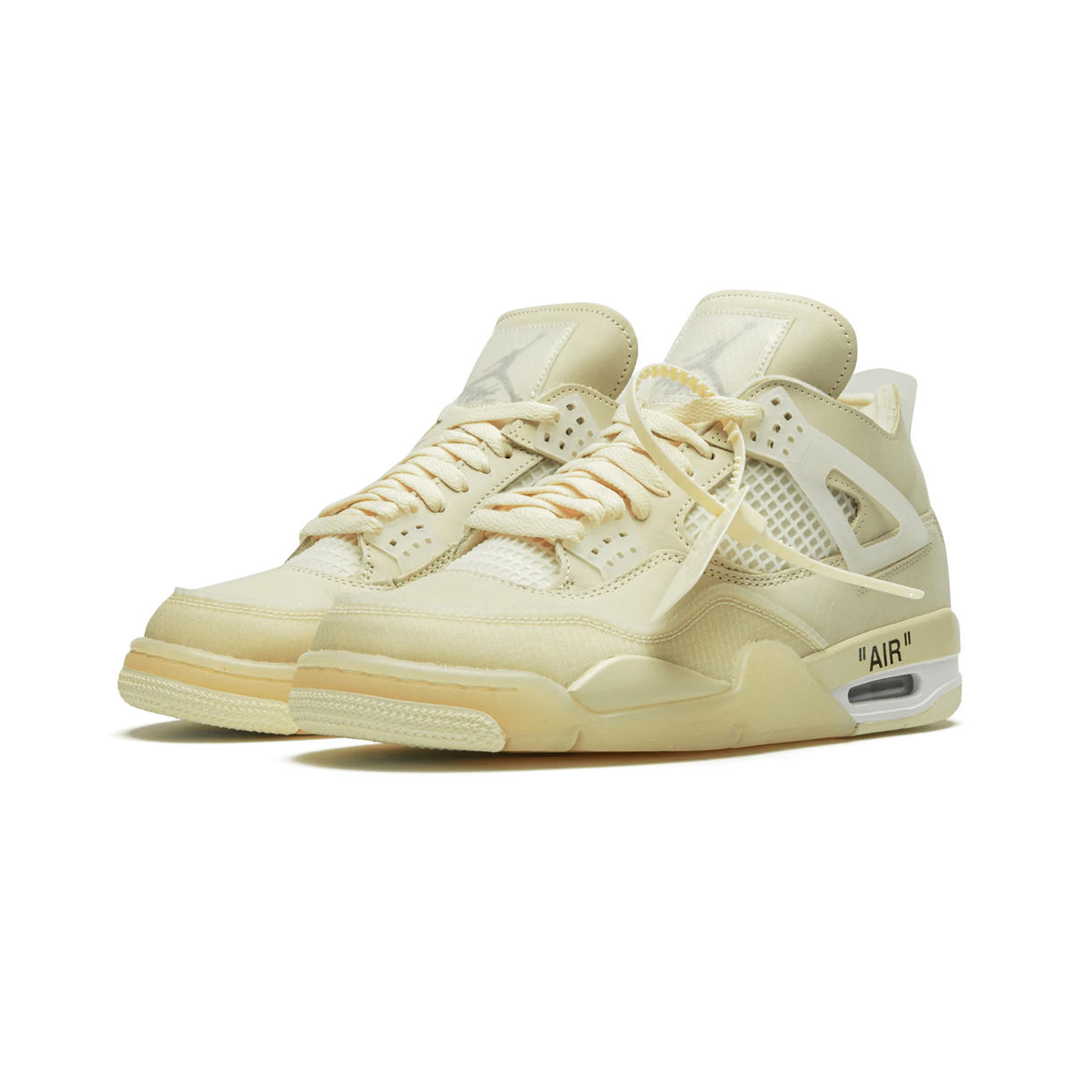 Jordan 4 Retro Off - White Sail - Bucharest Kicks