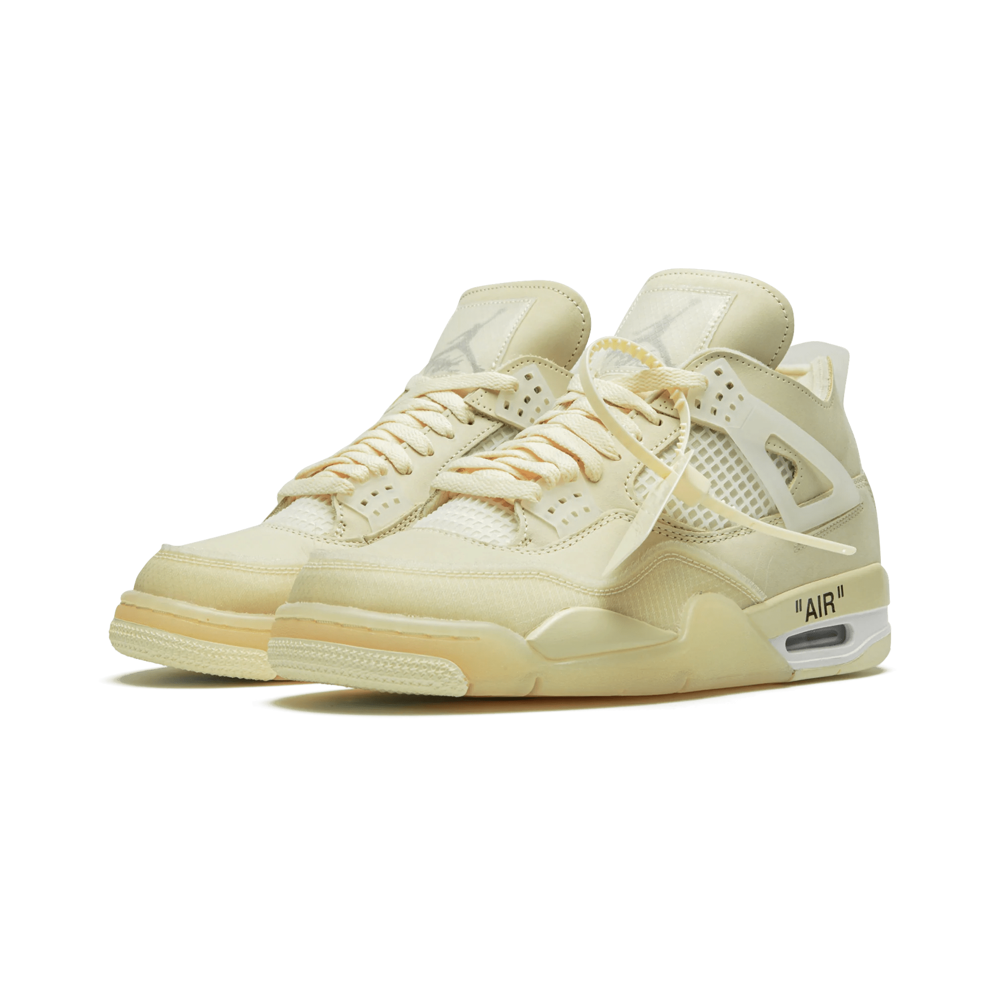 Jordan 4 Retro Off - White Sail - Bucharest Kicks