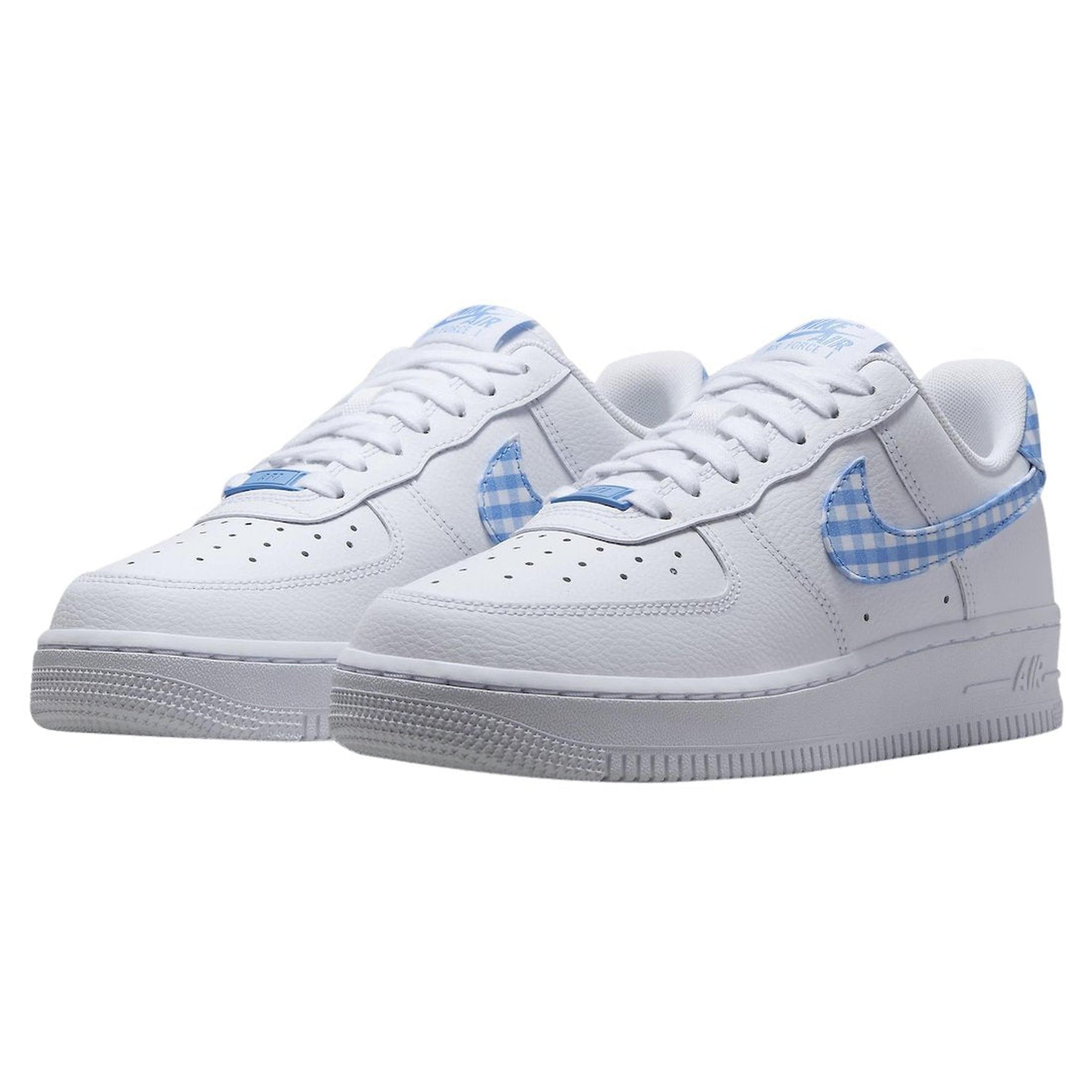 Nike Air Force 1 Blue Gingham - Bucharest Kicks