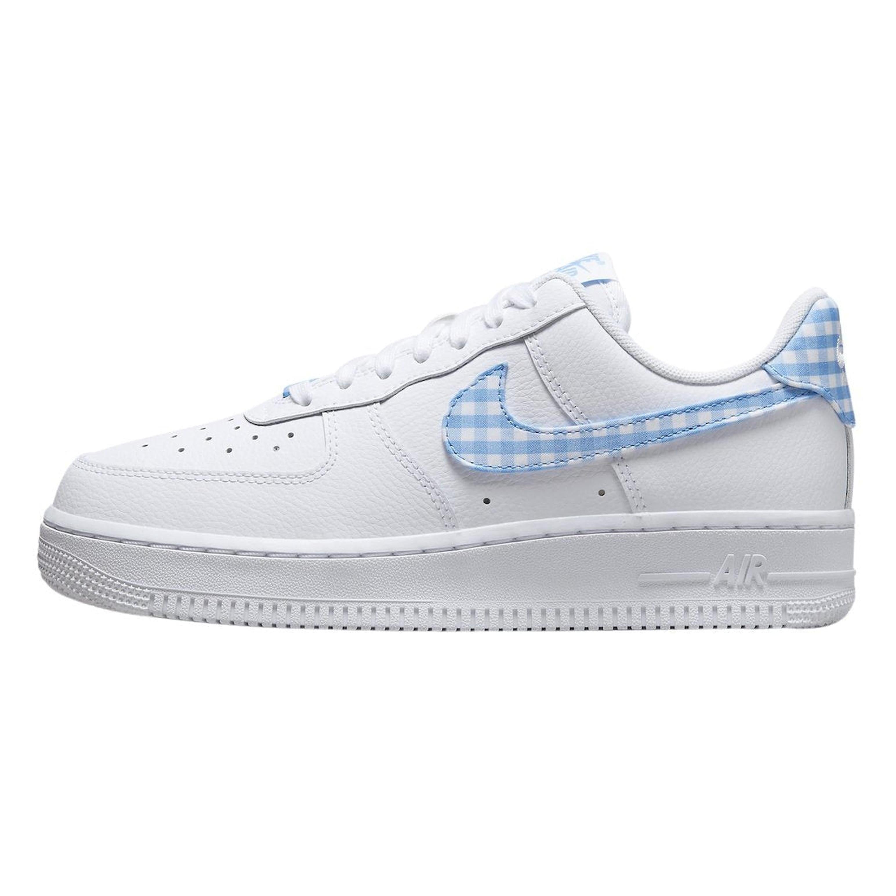 Nike Air Force 1 Blue Gingham - Bucharest Kicks