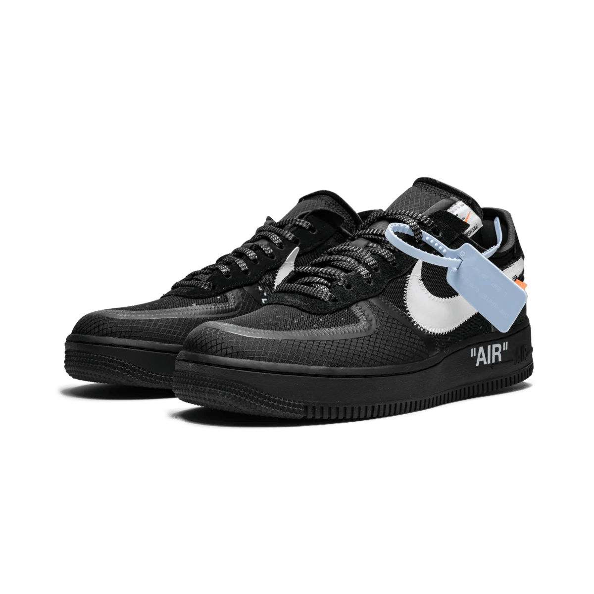 Nike Air Force 1 Low Off - White Black White - Bucharest Kicks
