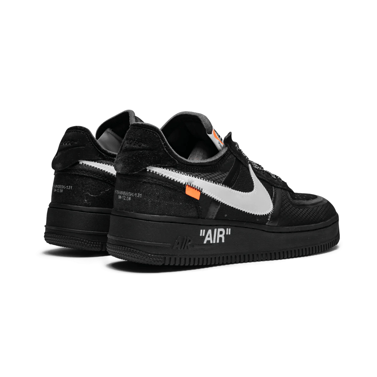 Nike Air Force 1 Low Off - White Black White - Bucharest Kicks