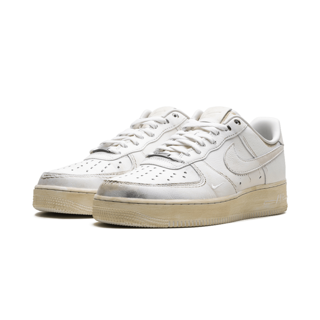 Nike Air Force 1 Low Swoosh Dirty Triple White - Bucharest Kicks