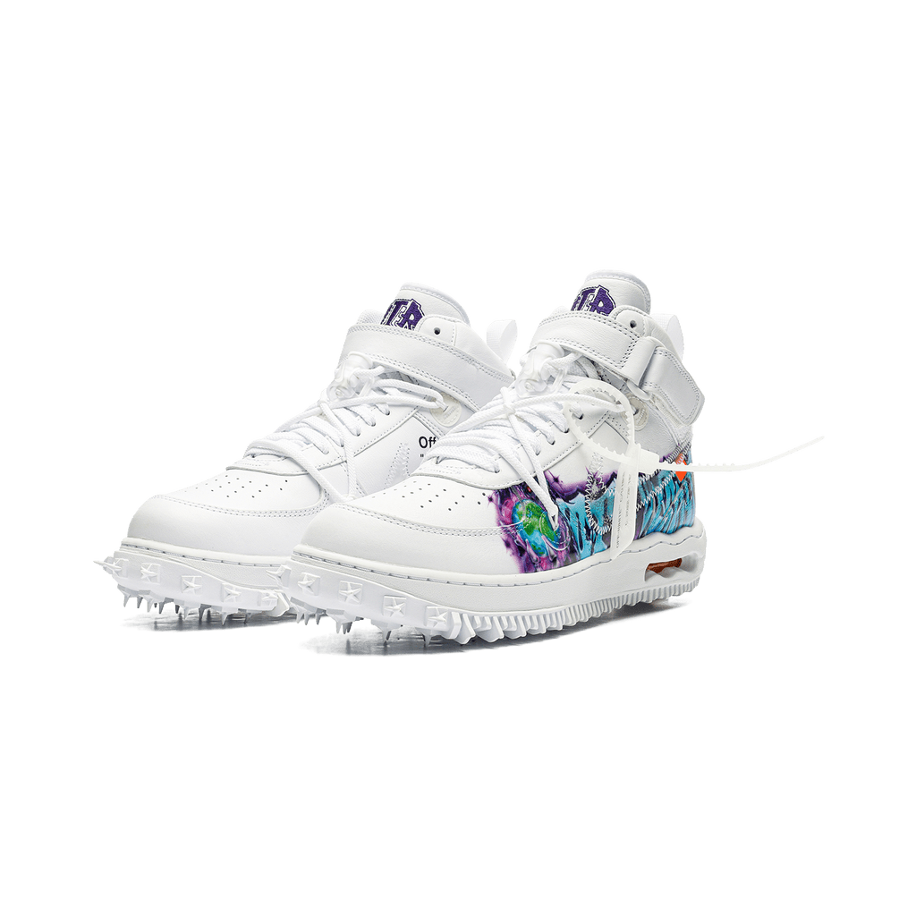 Nike Air Force 1 Mid Off - White Graffiti - Bucharest Kicks