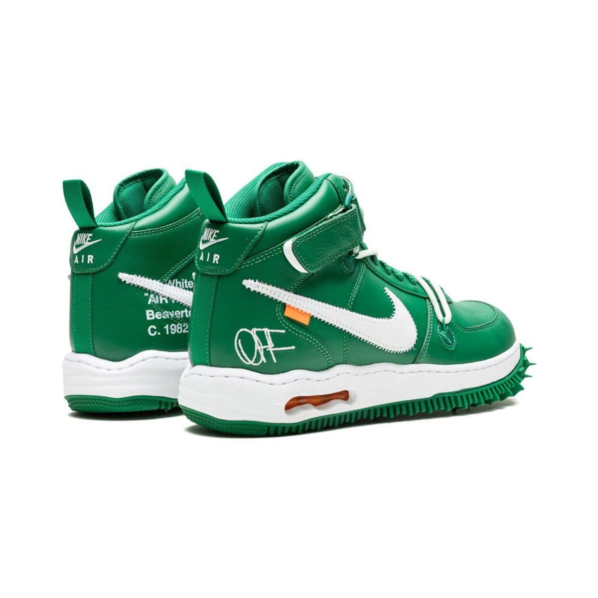 Nike Air Force 1 Mid Off - White Pine Green - Bucharest Kicks