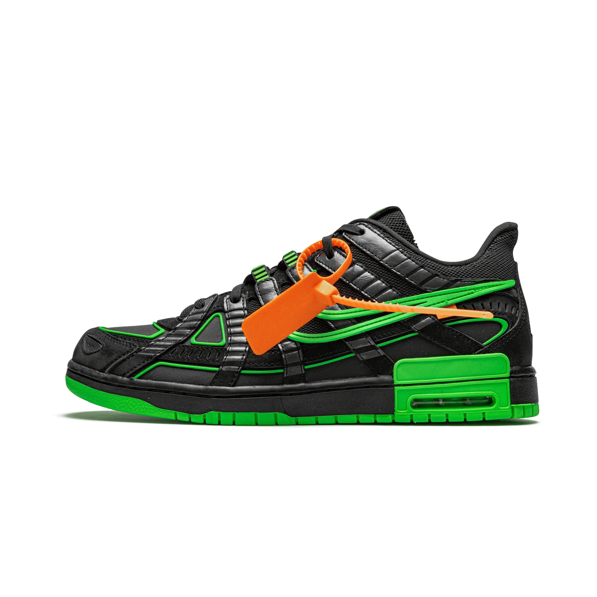 Nike Air Rubber Dunk Off - White Green Strike - Bucharest Kicks