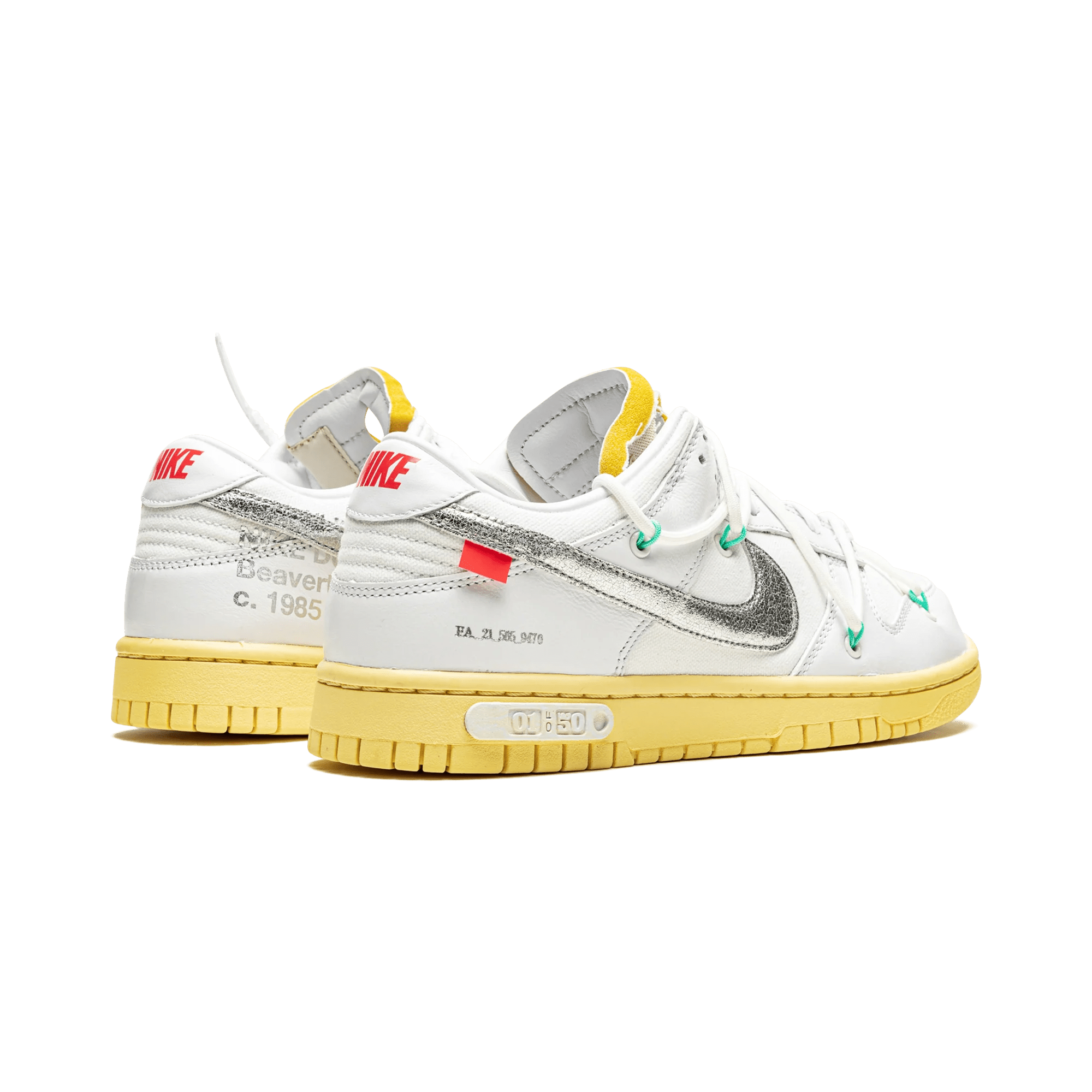 Nike Dunk Low Off - White Lot 1 - Bucharest Kicks