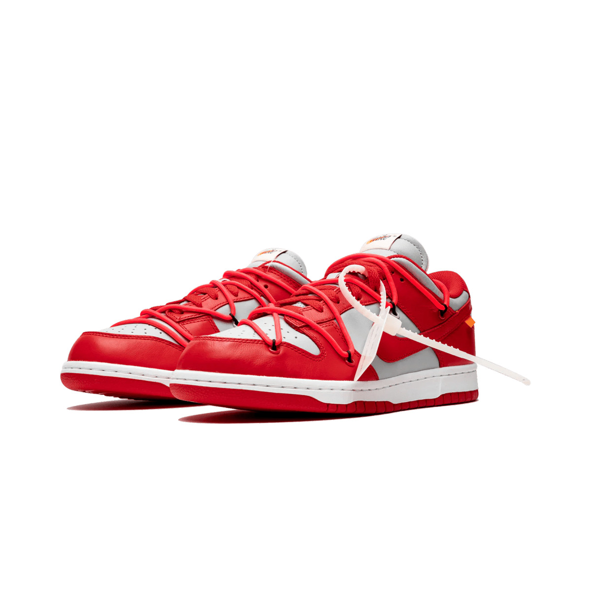 Nike Dunk Low Off - White University Red - Bucharest Kicks