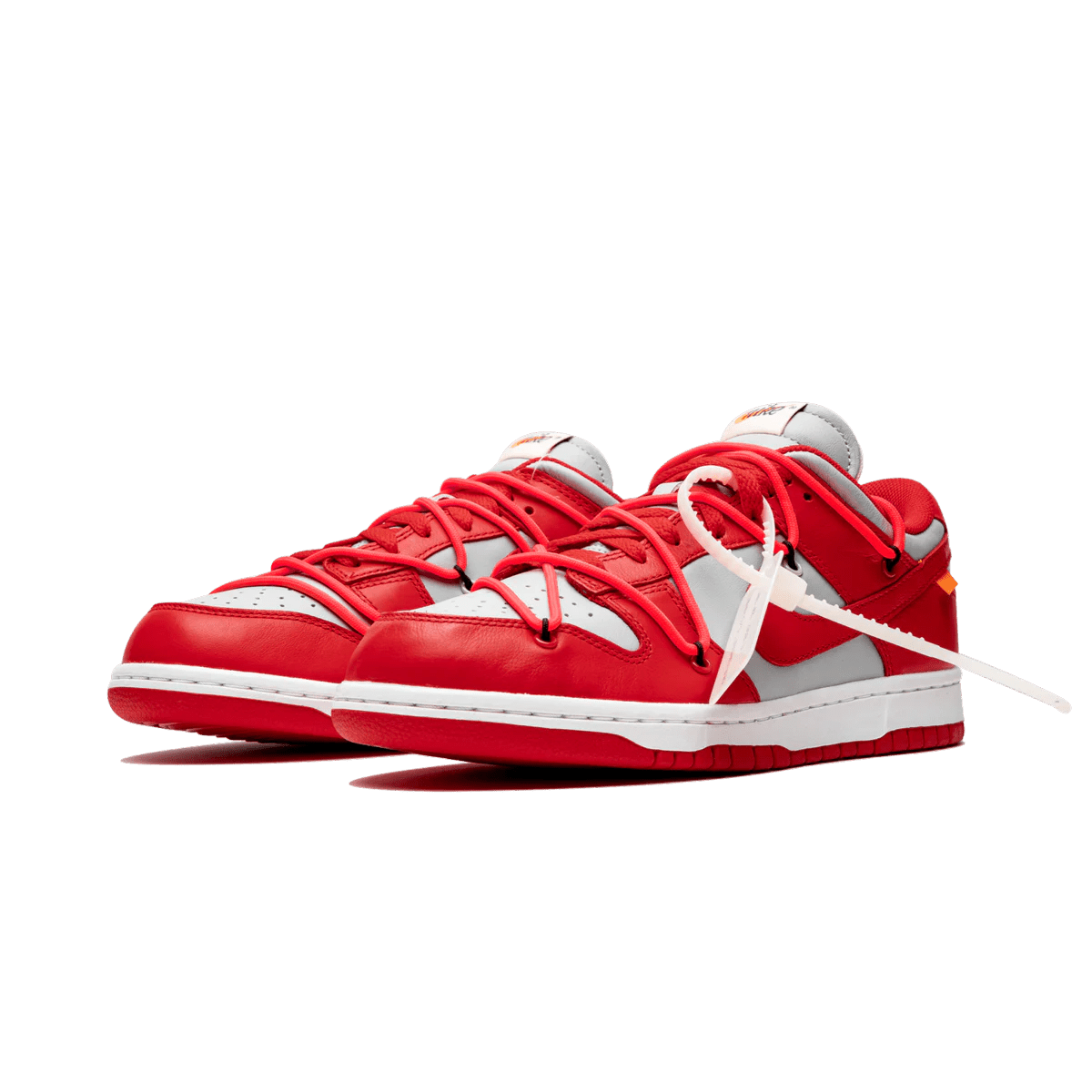 Nike Dunk Low Off - White University Red - Bucharest Kicks