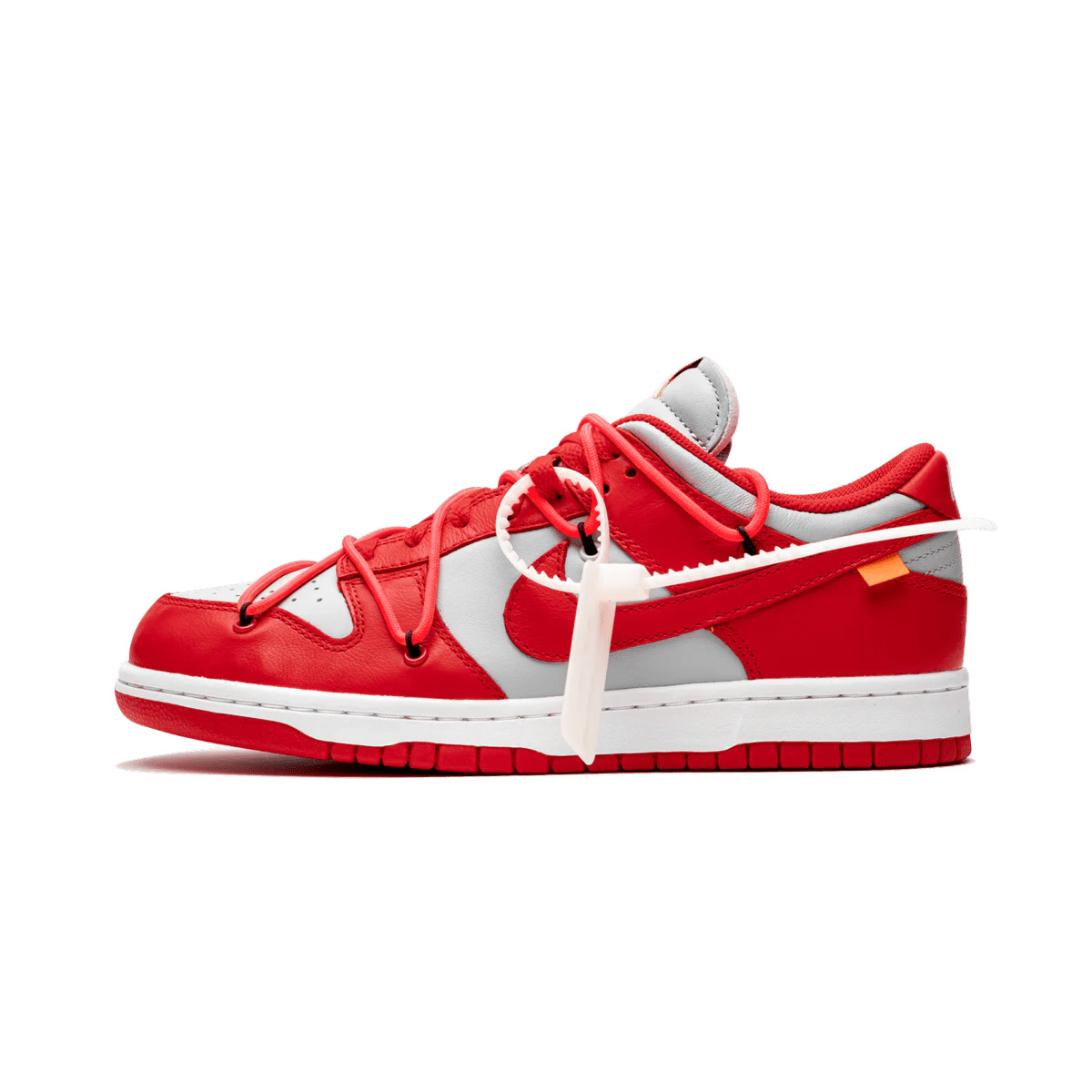 Nike Dunk Low Off - White University Red - Bucharest Kicks