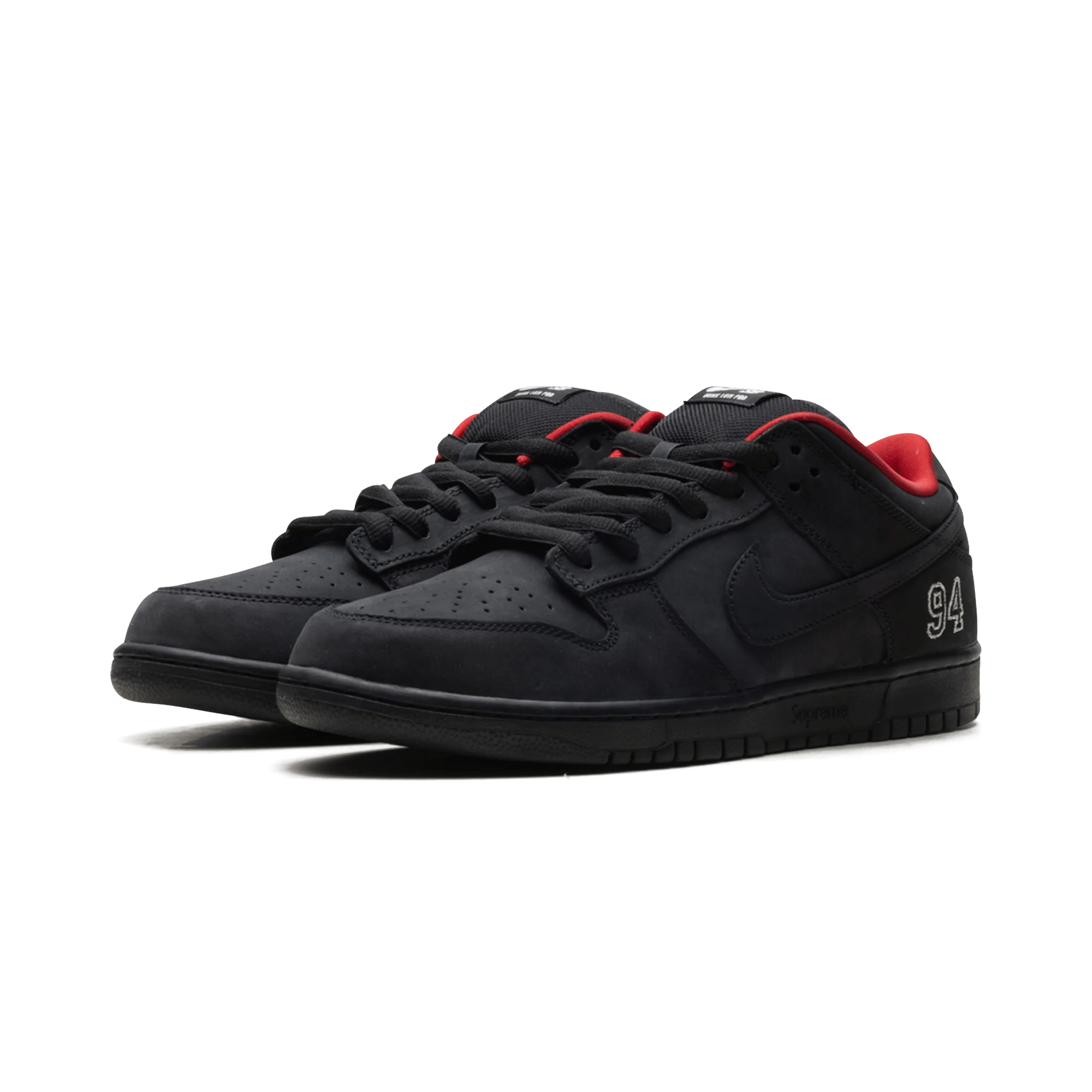 Nike SB Dunk Low Supreme 94 Black - Bucharest Kicks