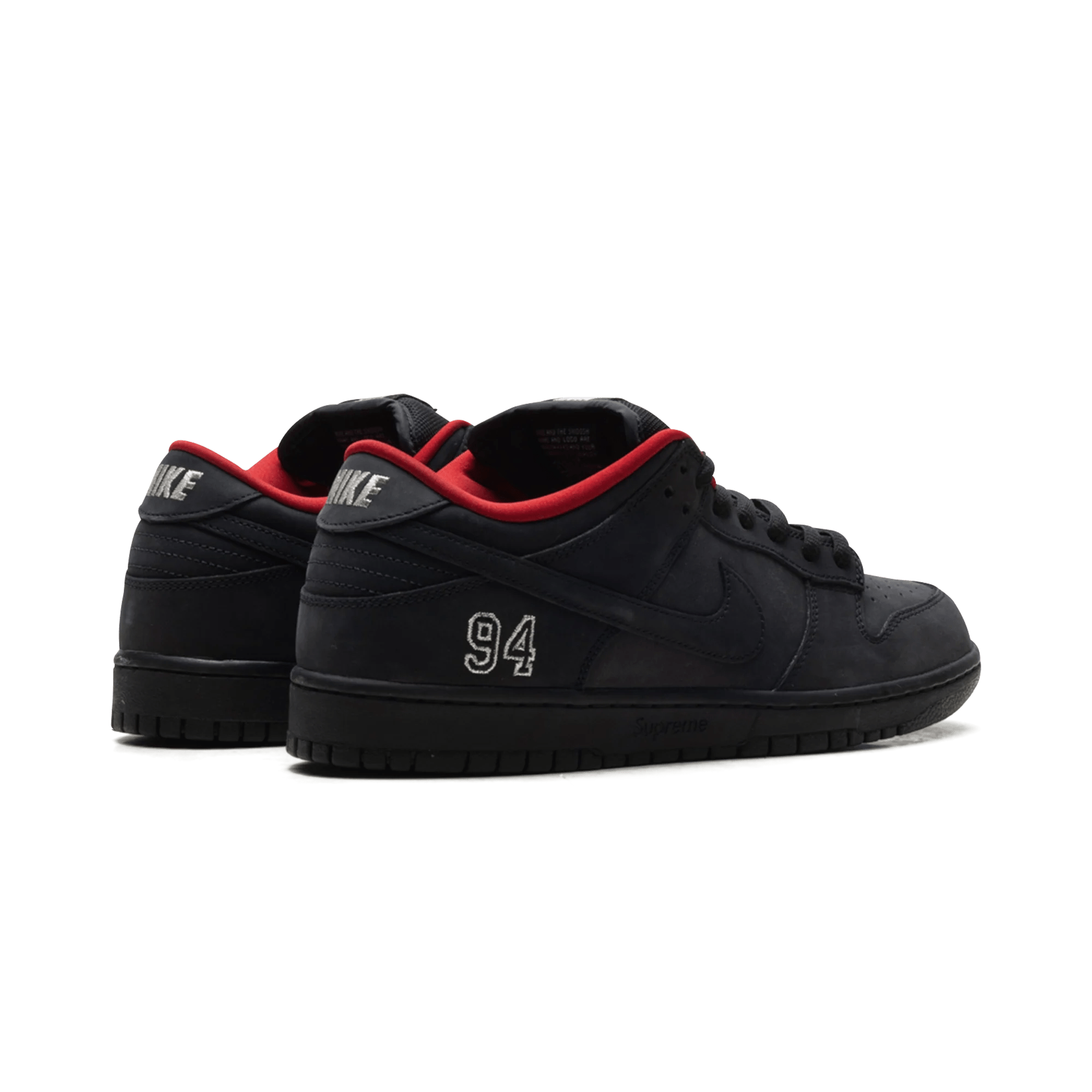 Nike SB Dunk Low Supreme 94 Black - Bucharest Kicks