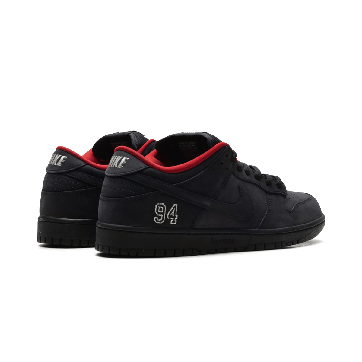 Nike SB Dunk Low Supreme 94 Black - Bucharest Kicks