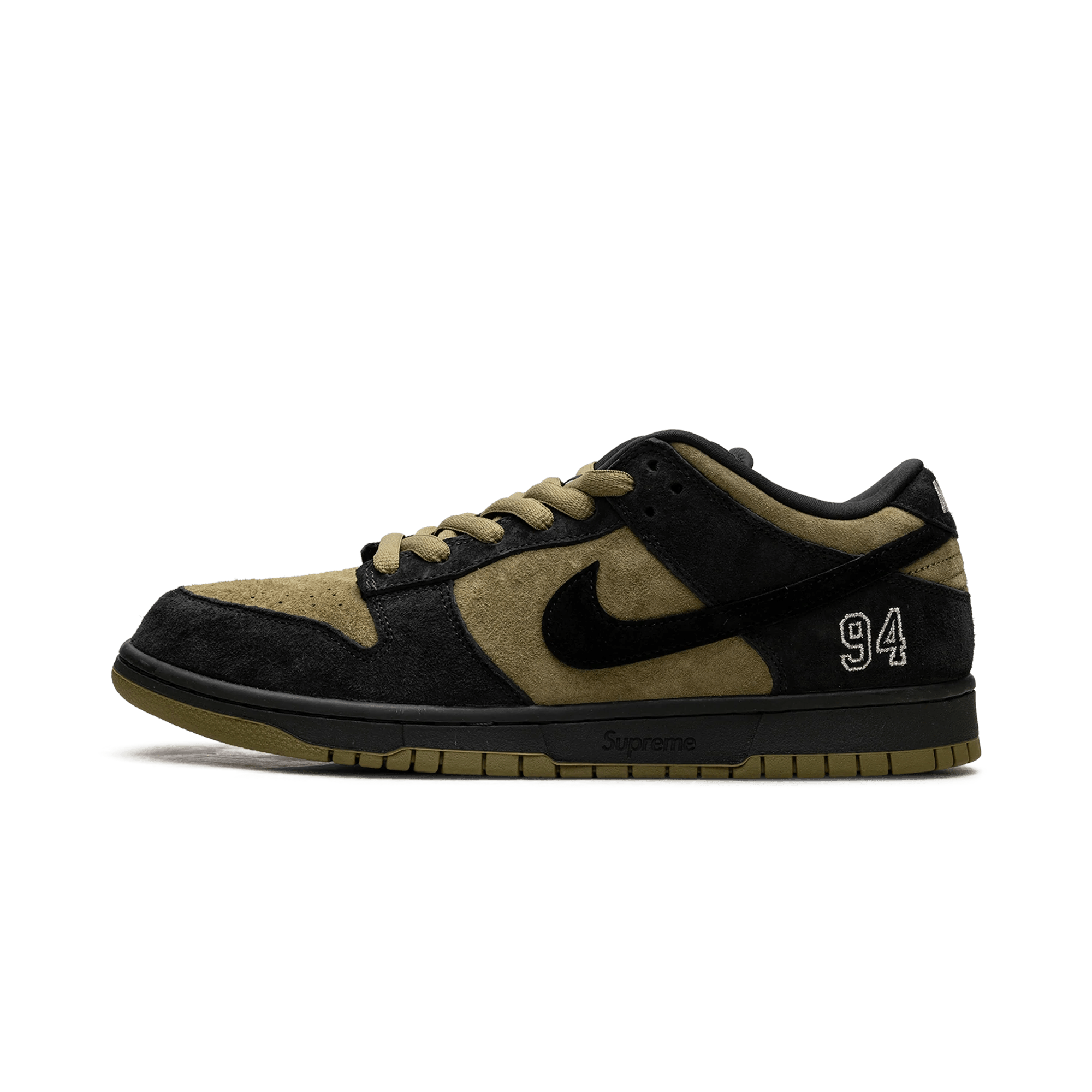 Nike SB Dunk Low Supreme 94 Camper Green - Bucharest Kicks
