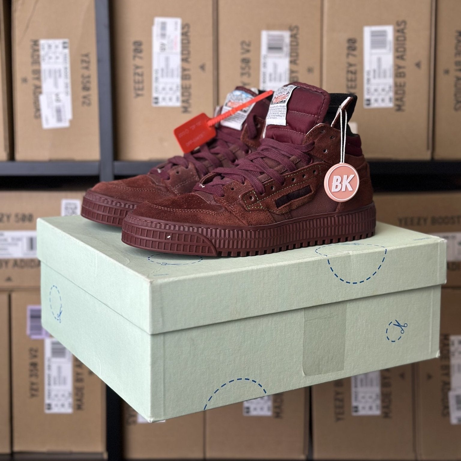 Off - White Court 3.0 Rosu - 37 - Bucharest Kicks