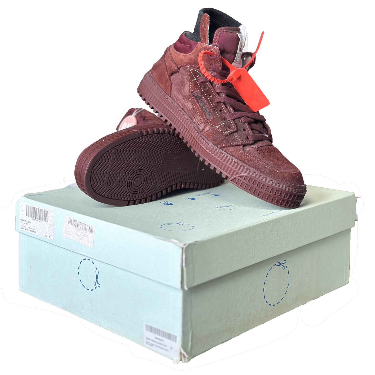 Off - White Court 3.0 Rosu - 37 - Bucharest Kicks