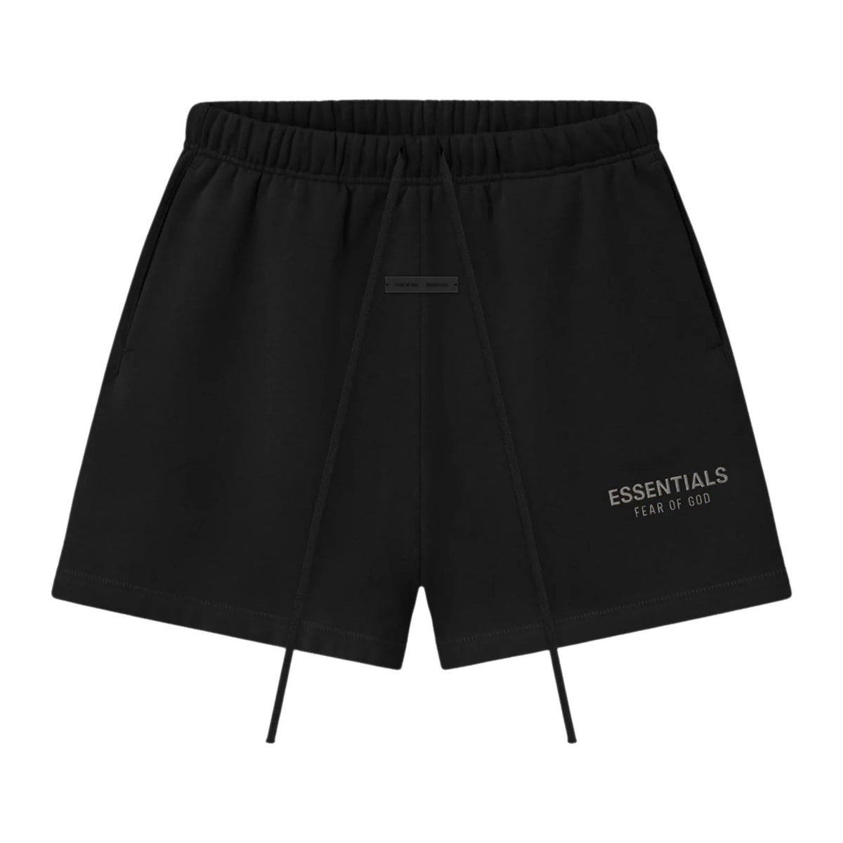 Pantaloni Scurti Essentials Fear Of God Jet Black - Bucharest Kicks