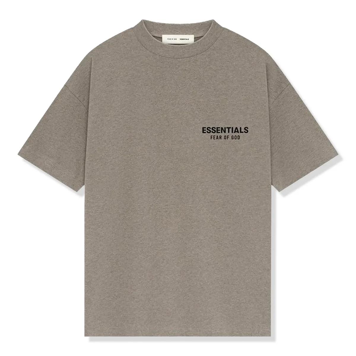 Tricou Essentials Fear of God Heather Grey - Bucharest Kicks