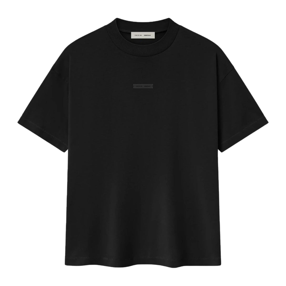 Tricou Essentials Fear of God Jet Black - Bucharest Kicks