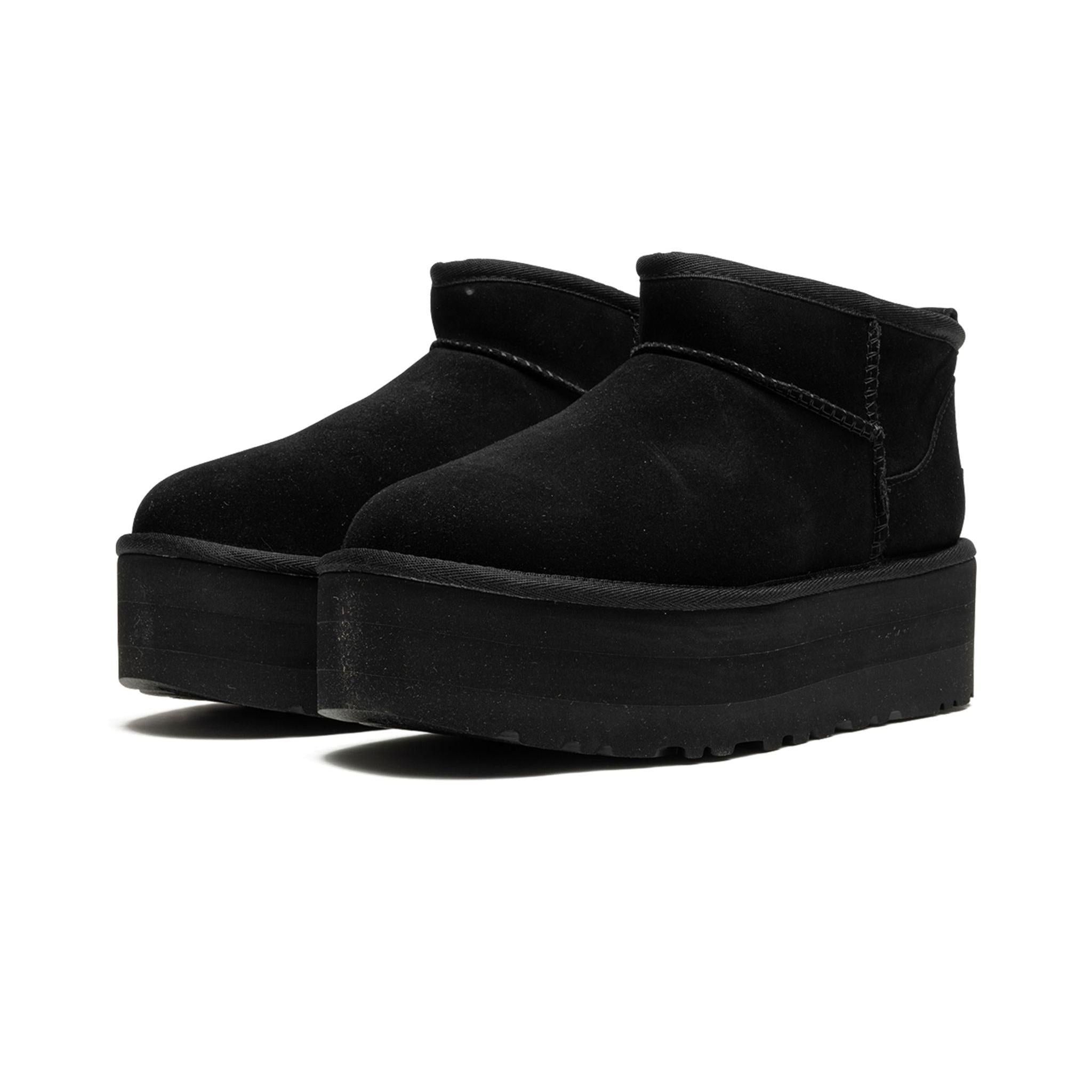UGG Classic Ultra Mini Platform Boot Black - Bucharest Kicks