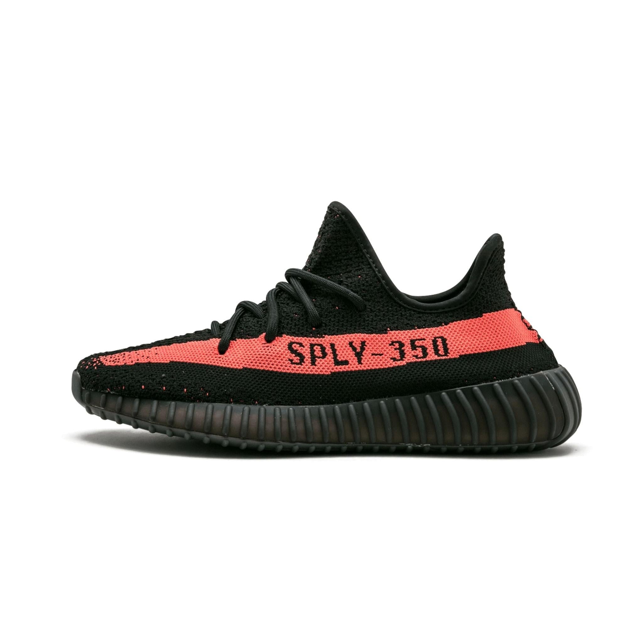 Adidas Yeezy Boost 350 v2 Core Black Red - Bucharest Kicks