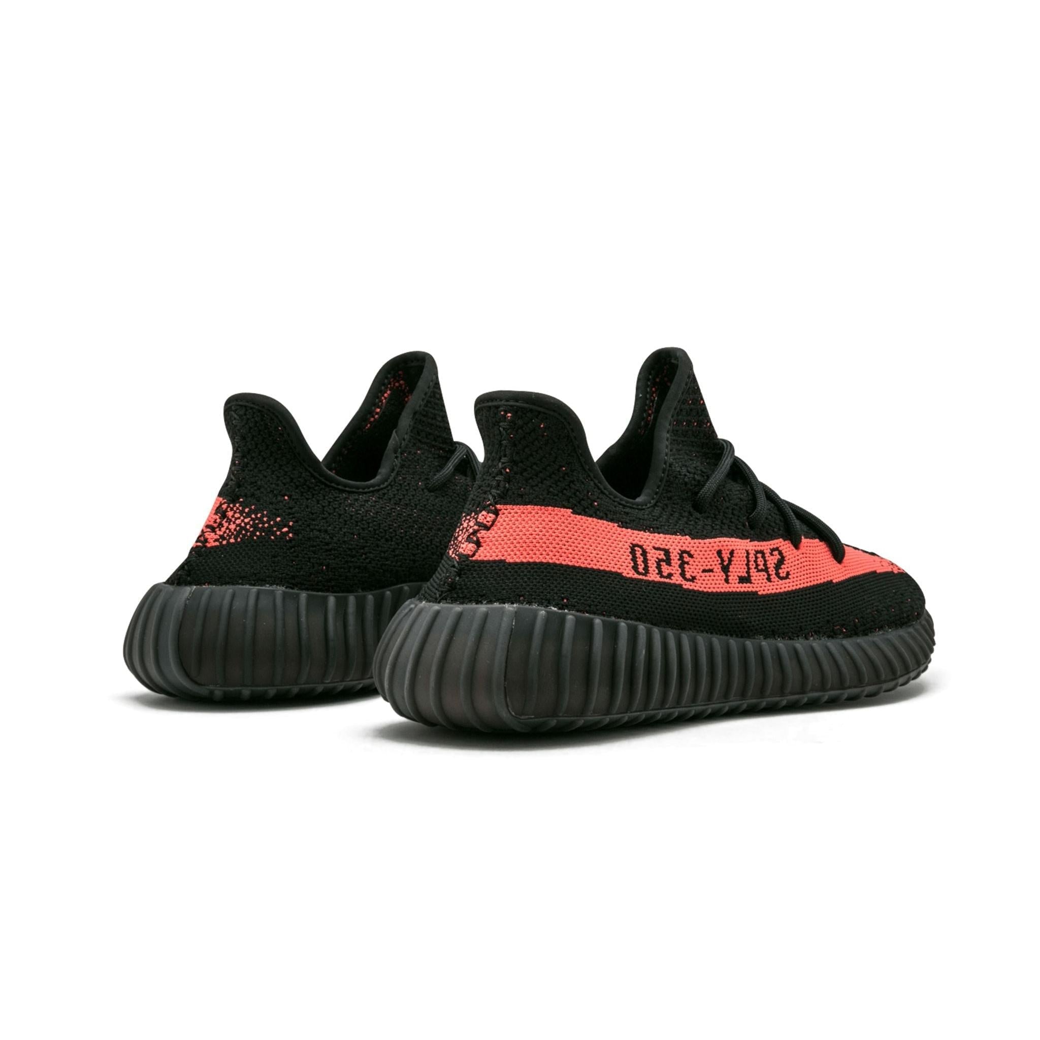 Adidas Yeezy Boost 350 v2 Core Black Red - Bucharest Kicks