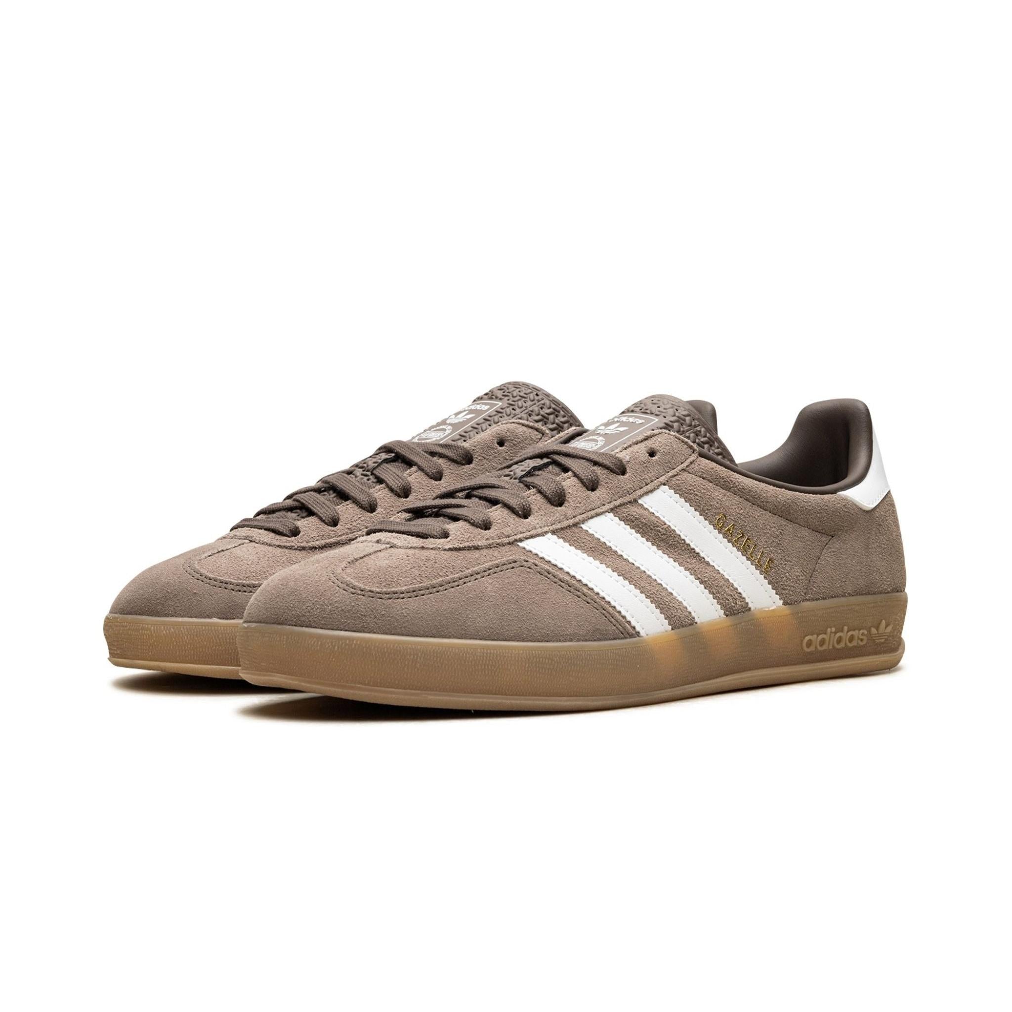 Adidas Gazelle Indoor Earth Strata White Gold Metallic - Bucharest Kicks