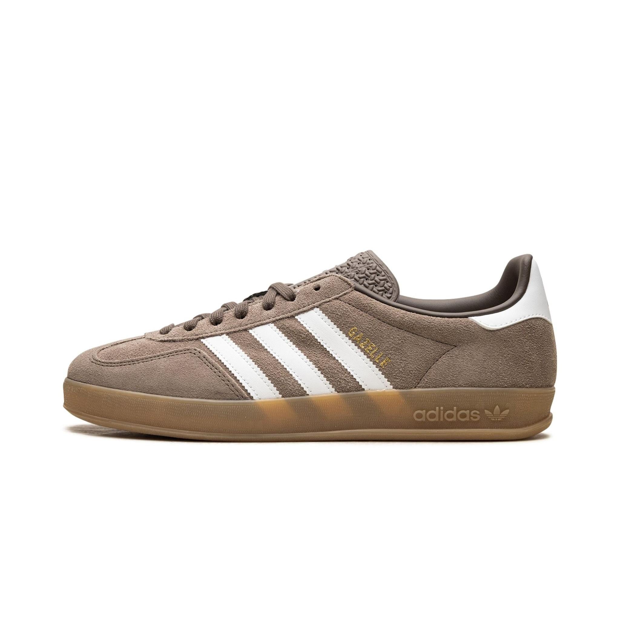 Adidas Gazelle Indoor Earth Strata White Gold Metallic - Bucharest Kicks