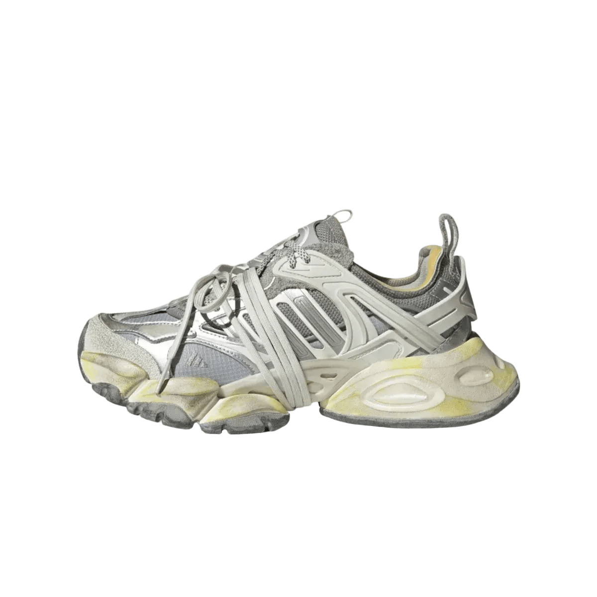 Adidas XLG Runner Deluxe Grey Metallic Silver - Bucharest Kicks