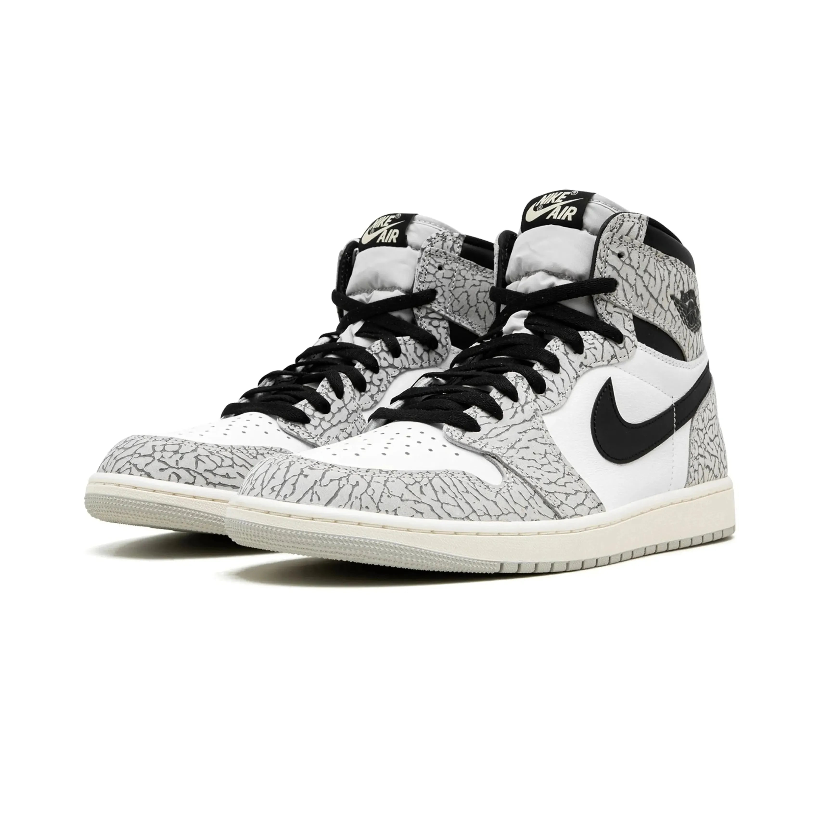 Air Jordan 1 Retro High White Cement - Bucharest Kicks