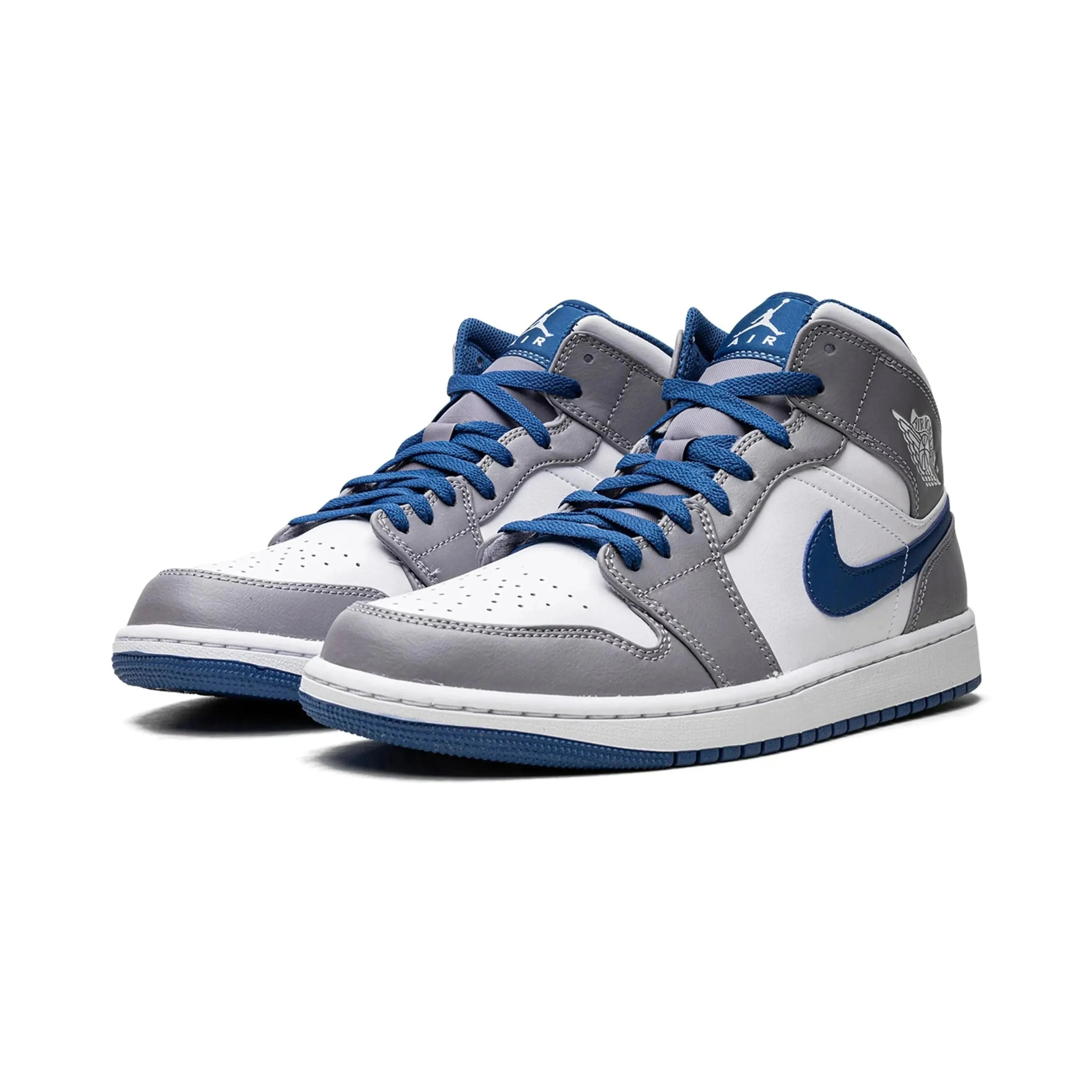 Air Jordan 1 Retro Mid True Blue - Bucharest Kicks