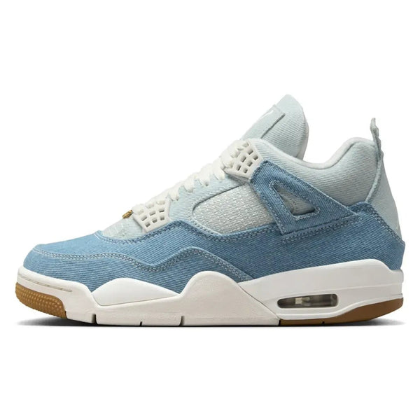 美品！Air Jordan 4 WNTR  blue Air Jordan 4 Retro Denim Worn Blue