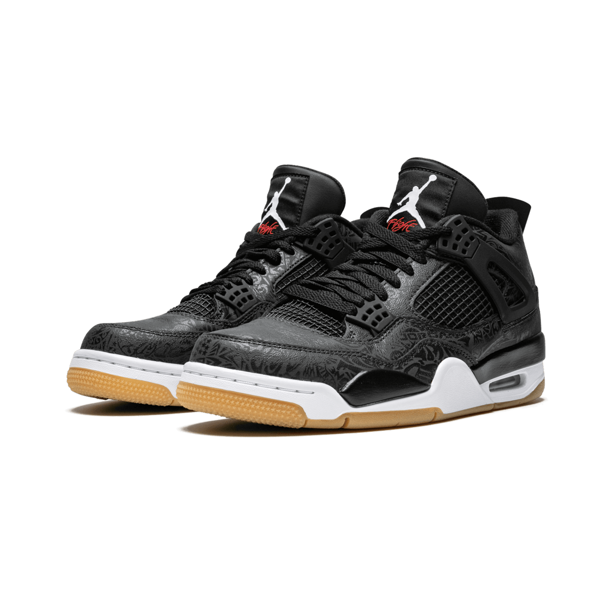Air Jordan 4 Retro Laser Black Gum - Bucharest Kicks