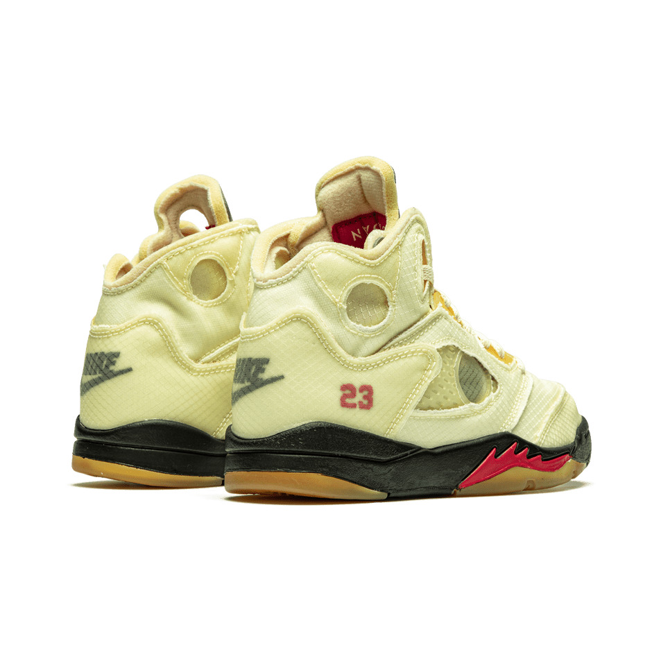 Air Jordan 5 Retro Off - White Sail - Bucharest Kicks