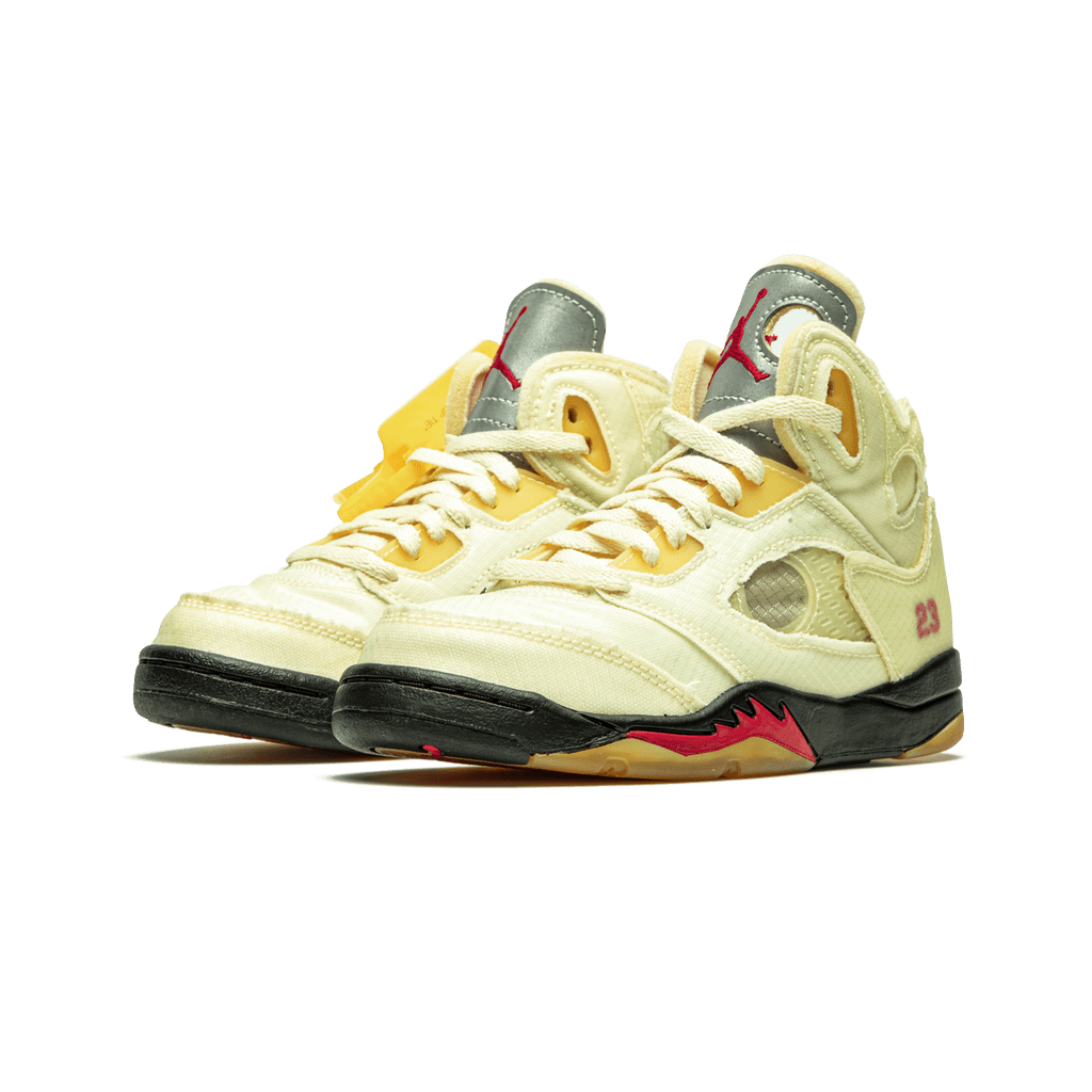 Air Jordan 5 Retro Off - White Sail - Bucharest Kicks