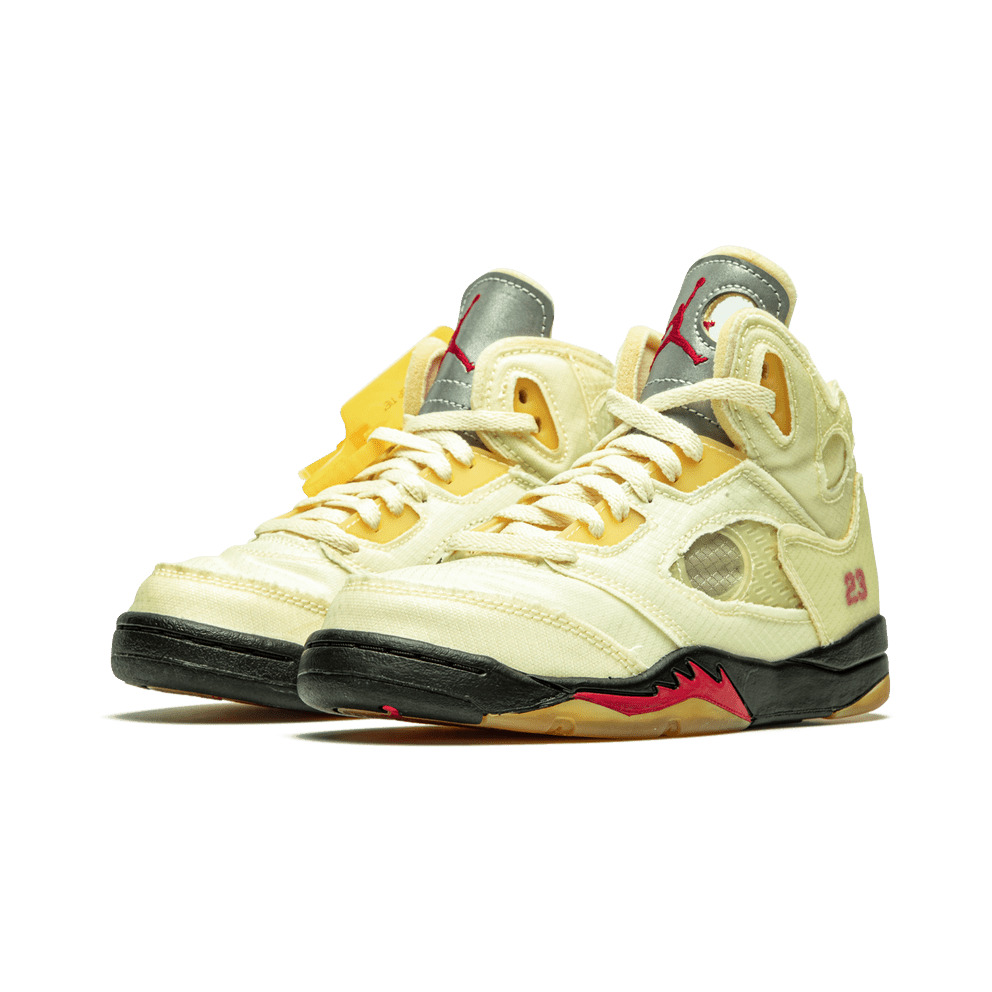 Air Jordan 5 Retro Off - White Sail - Bucharest Kicks