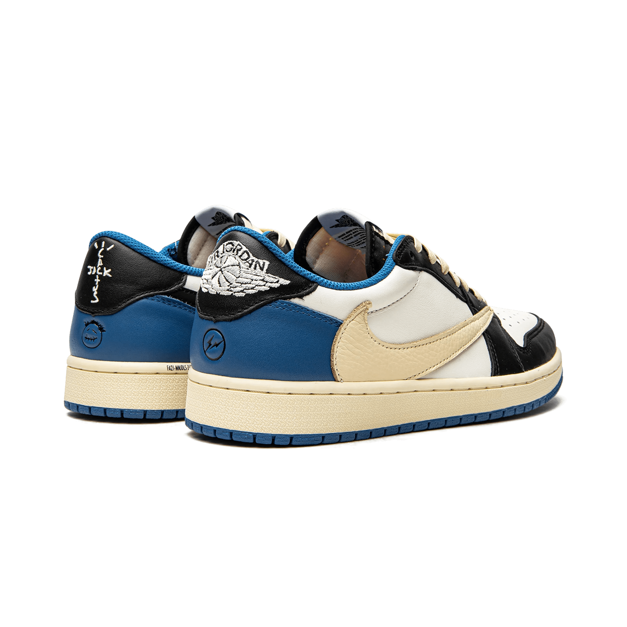 Fragment Design x Travis Scott x Air Jordan 1 Retro Low - Bucharest Kicks